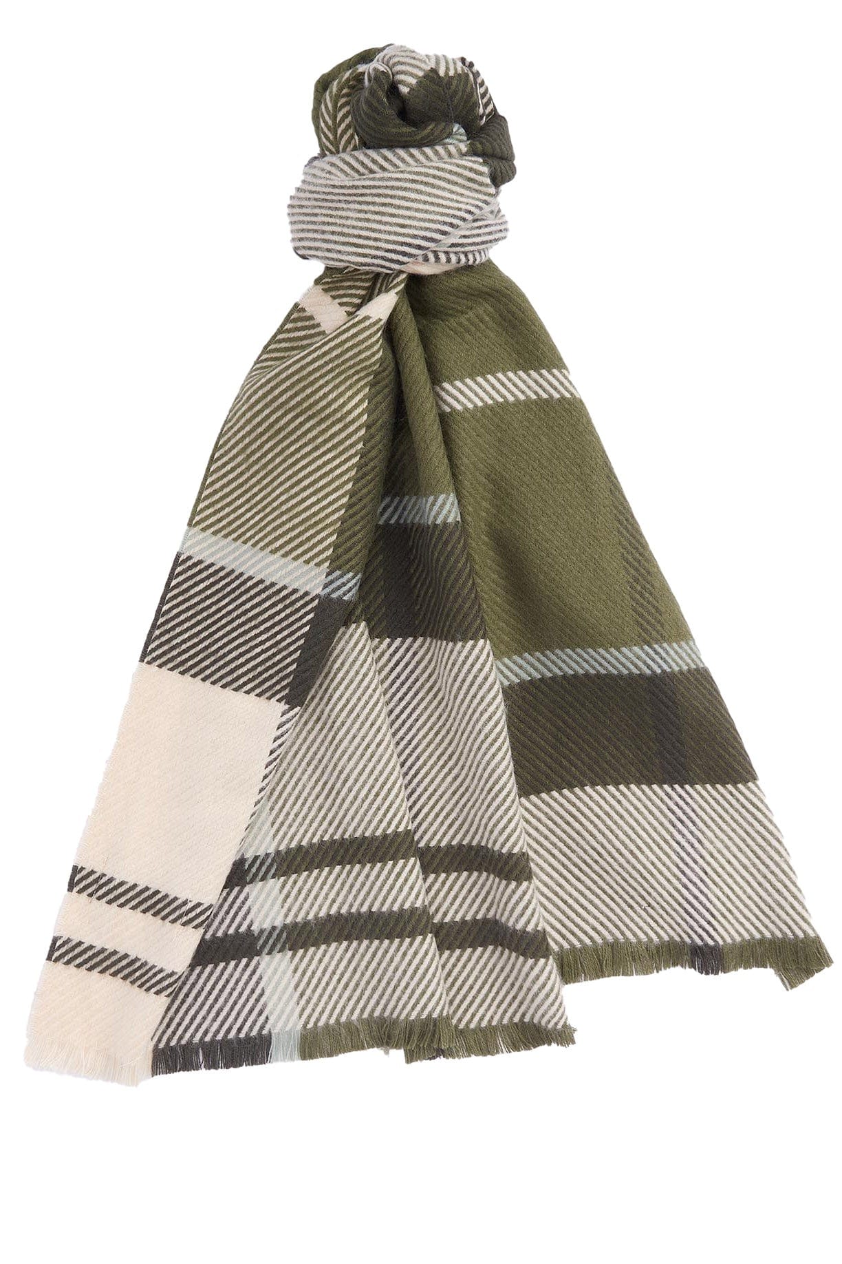 Barbour Blair Tartan Scarf - Ancient Loden LSC0308_GN71_OS