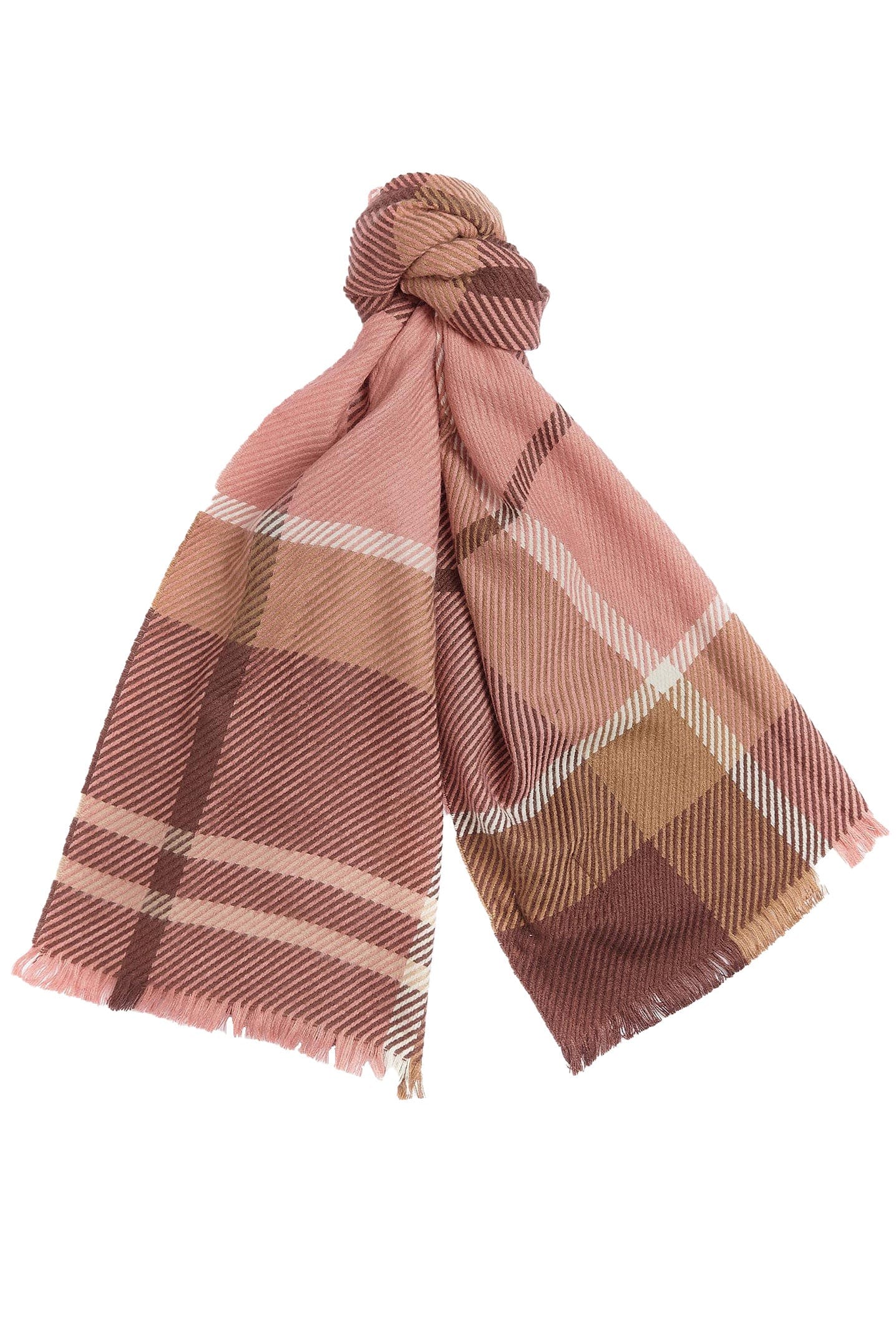 Barbour Blair Tartan Scarf - Chocolate Tartan LSC0308_BR91_OS