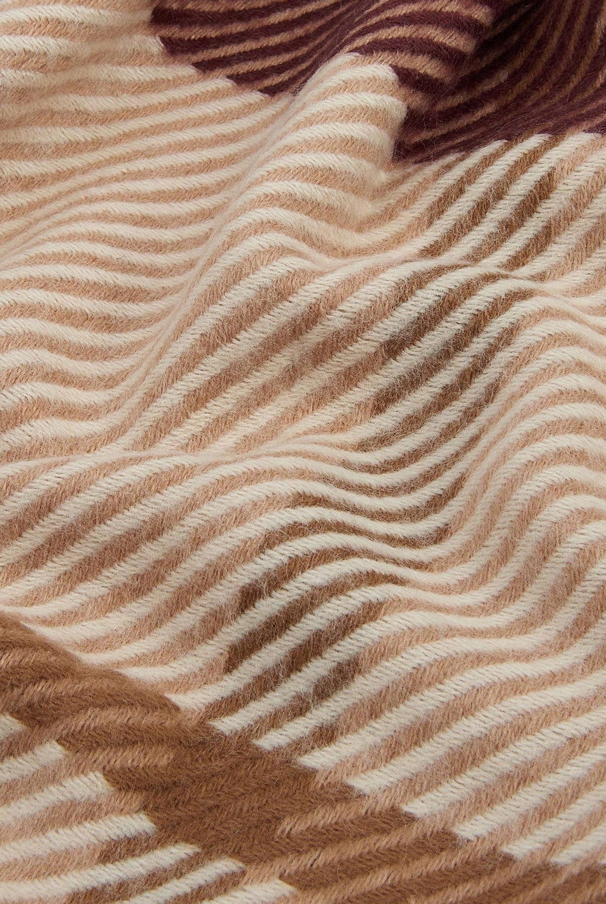 Barbour Blair Tartan Scarf - Muted Cabernet LSC0308_PU51_OS