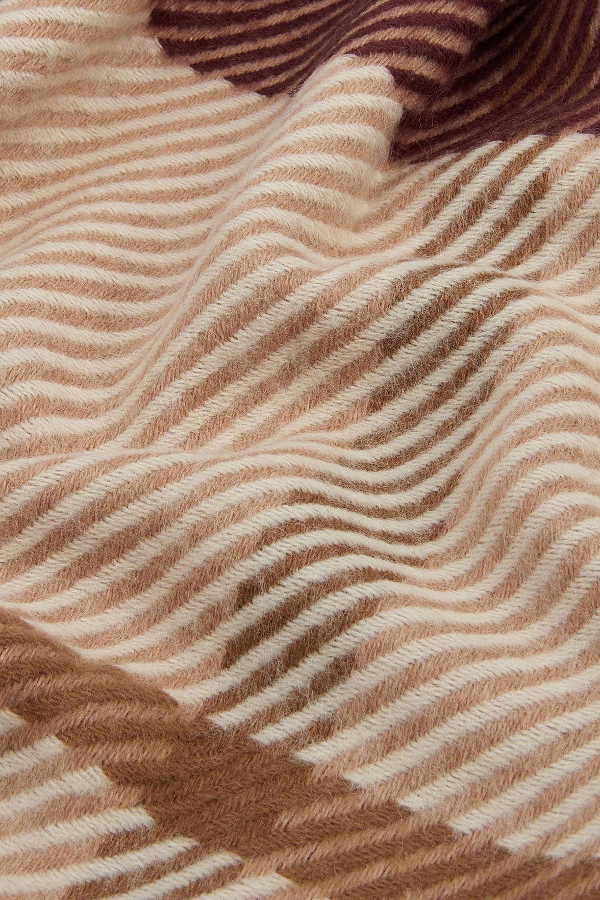 Barbour Blair Tartan Scarf - Muted Cabernet LSC0308_PU51_OS