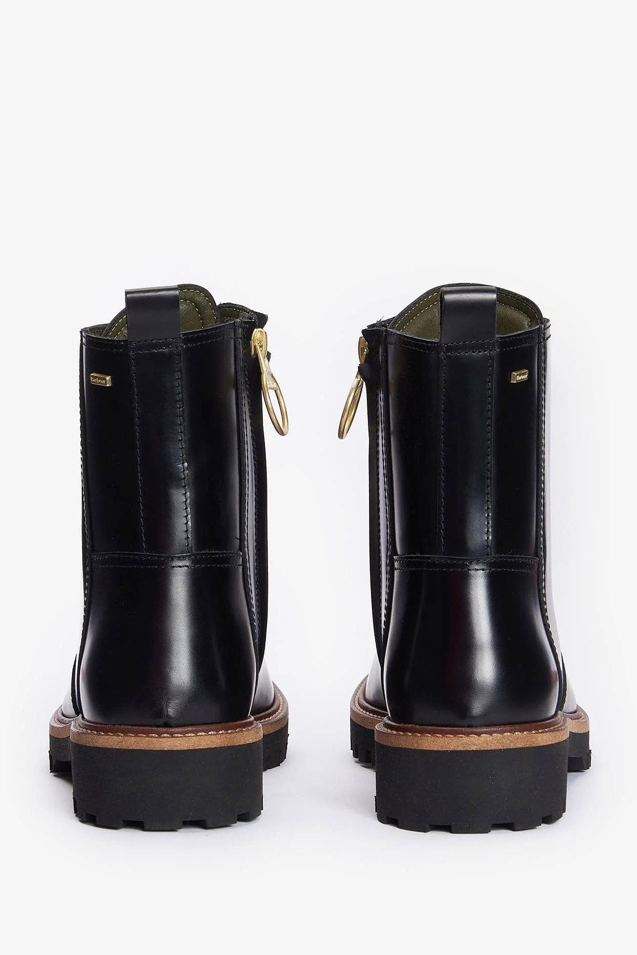 Barbour Blake Hiker Boot - Black Polido