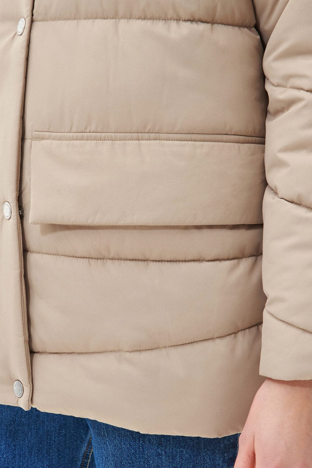 Barbour Bracken Quilt Jacket - Light Trench