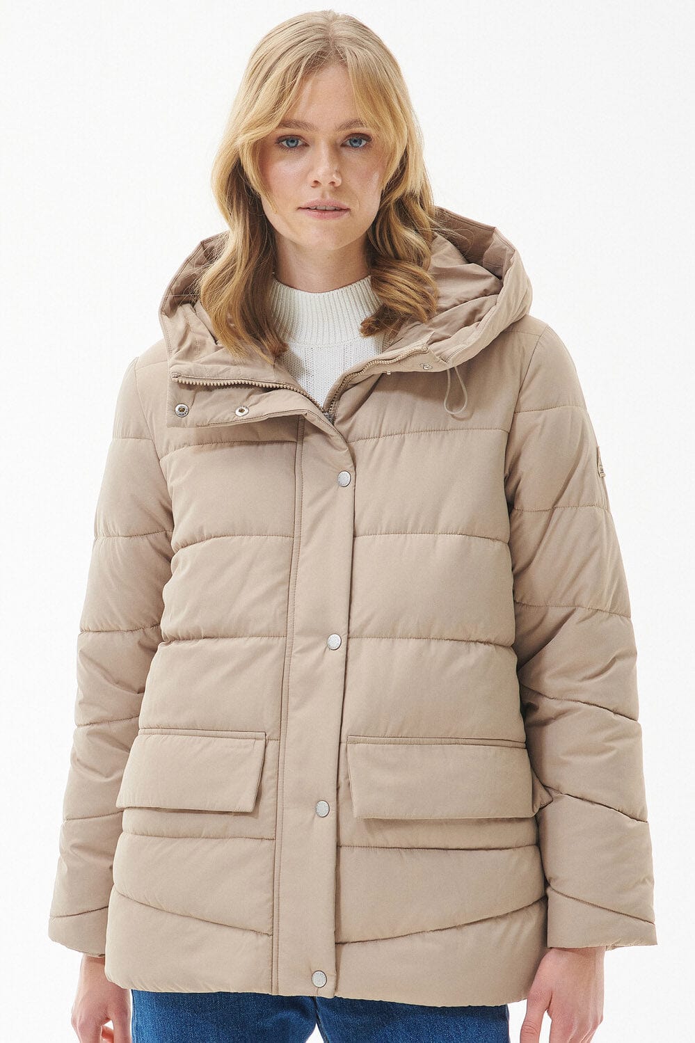 Barbour Bracken Quilt Jacket - Light Trench