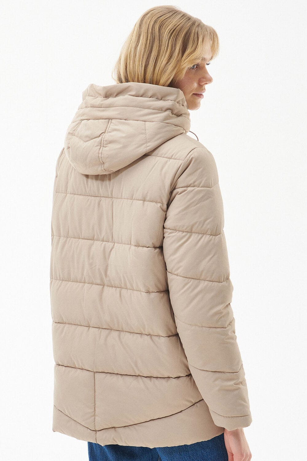 Barbour Bracken Quilt Jacket - Light Trench