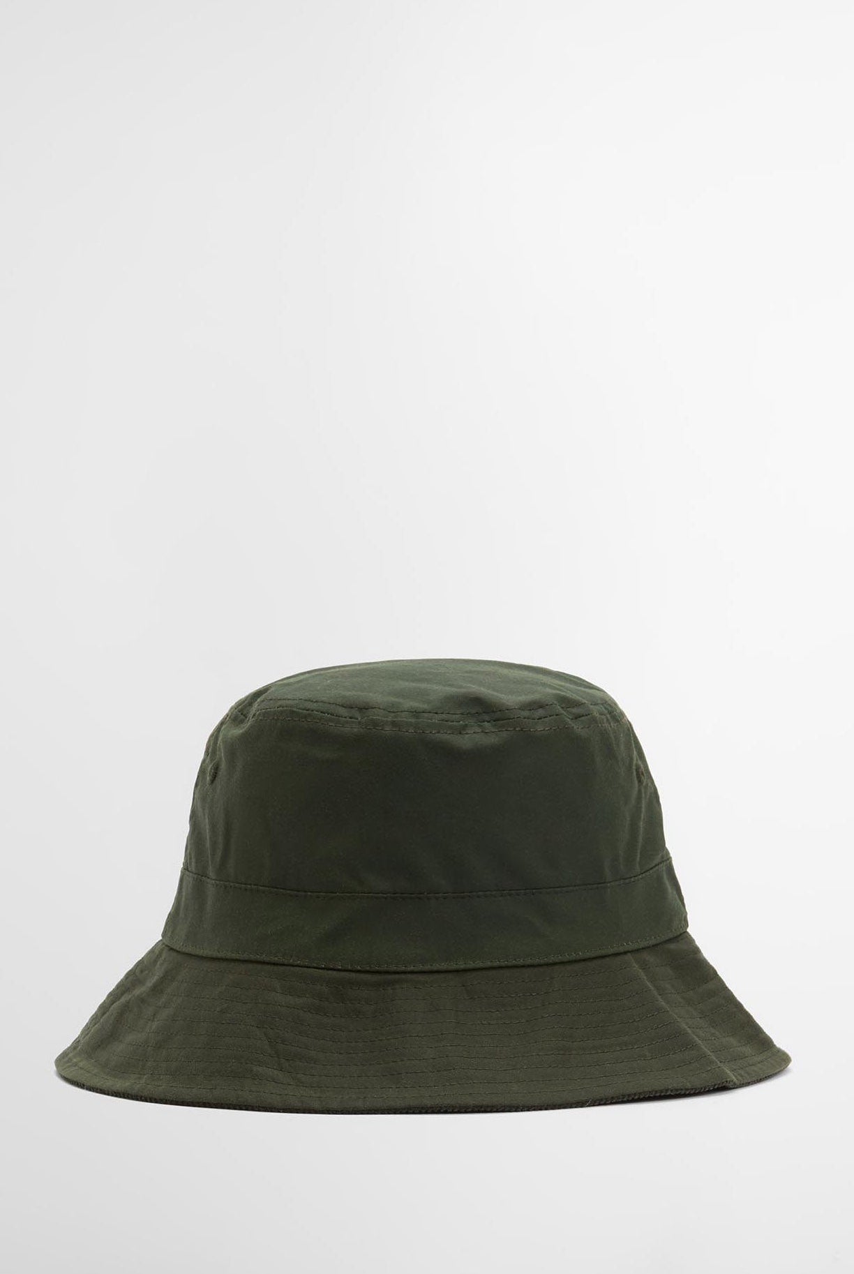Barbour Brackley Waxed Bucket Hat - Fern/Beech
