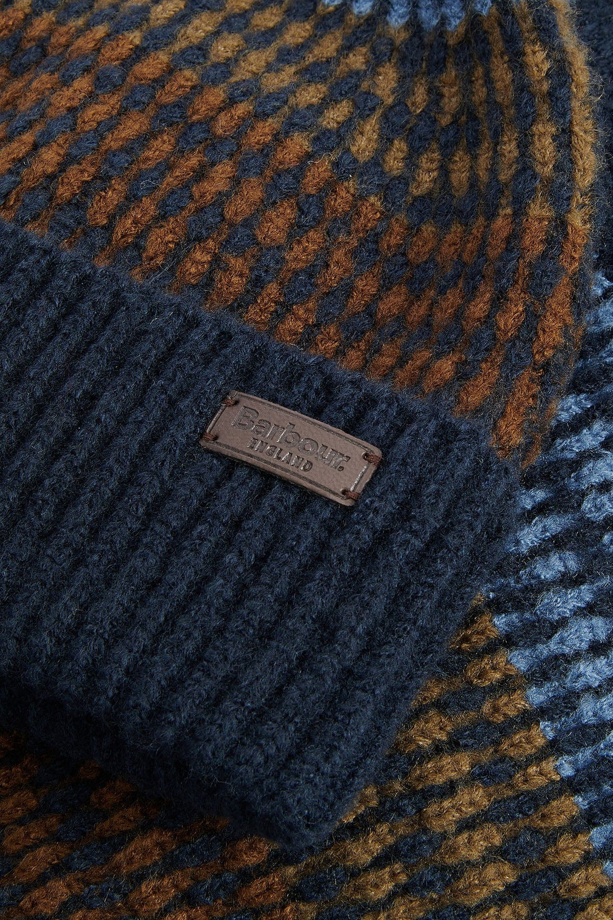 Barbour Branton Beanie & Scarf Gift Set - Navy MGS0089_NY91_OS