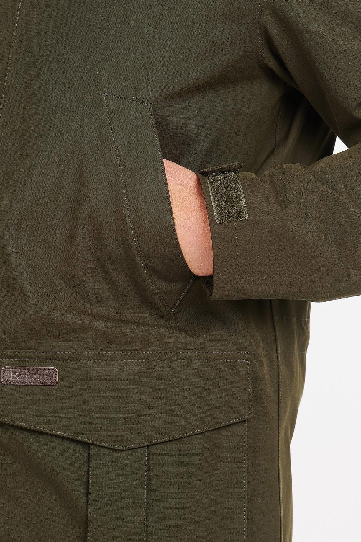 Barbour Brockstone Jacket - Dark Olive