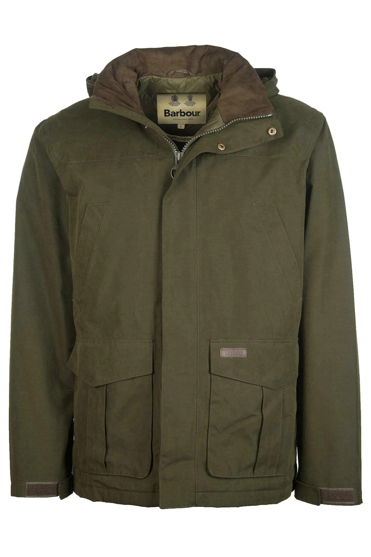 Barbour Brockstone Jacket - Dark Olive