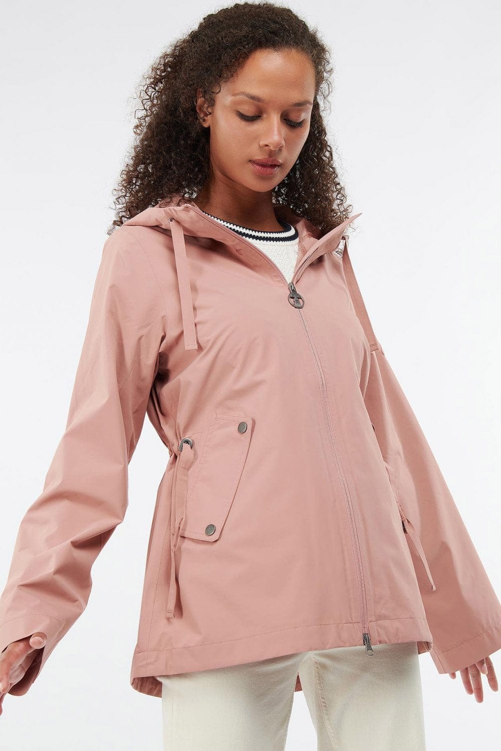 Barbour Budle Jacket - Soft Coral