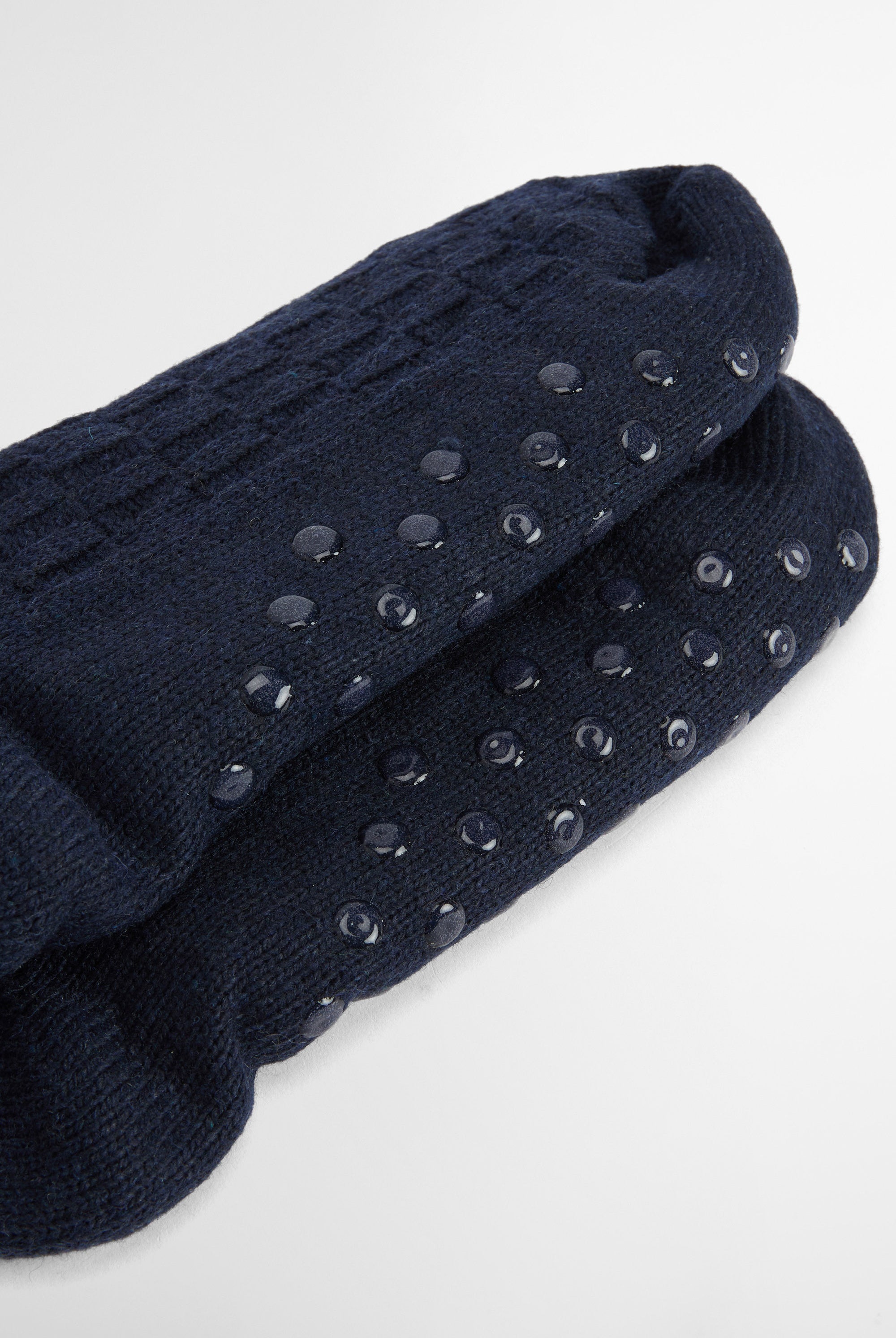 Barbour Cable Knit Lounge Socks - Navy LAC0297_NY71_OS