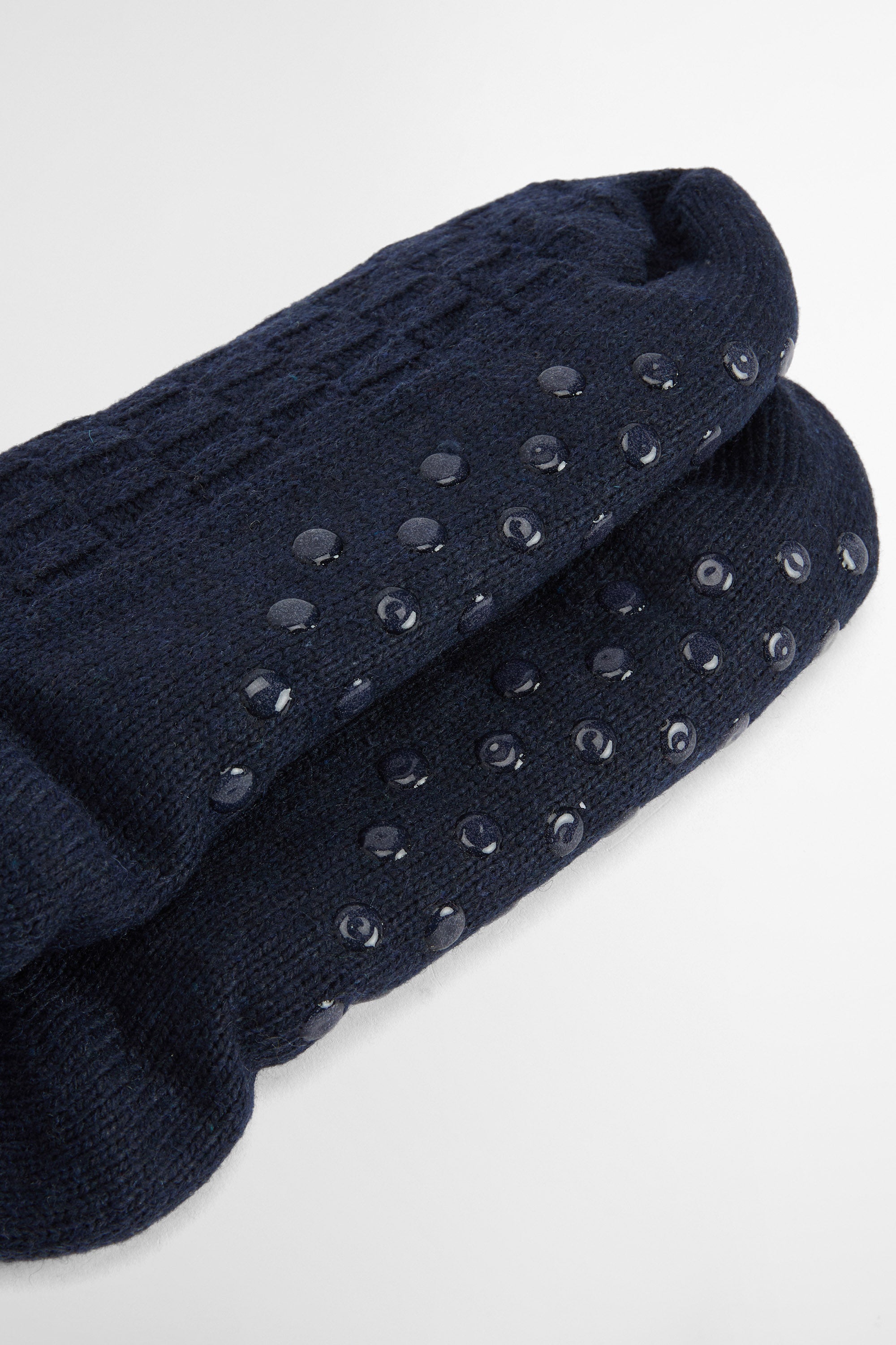 Barbour Cable Knit Lounge Socks - Navy LAC0297_NY71_OS