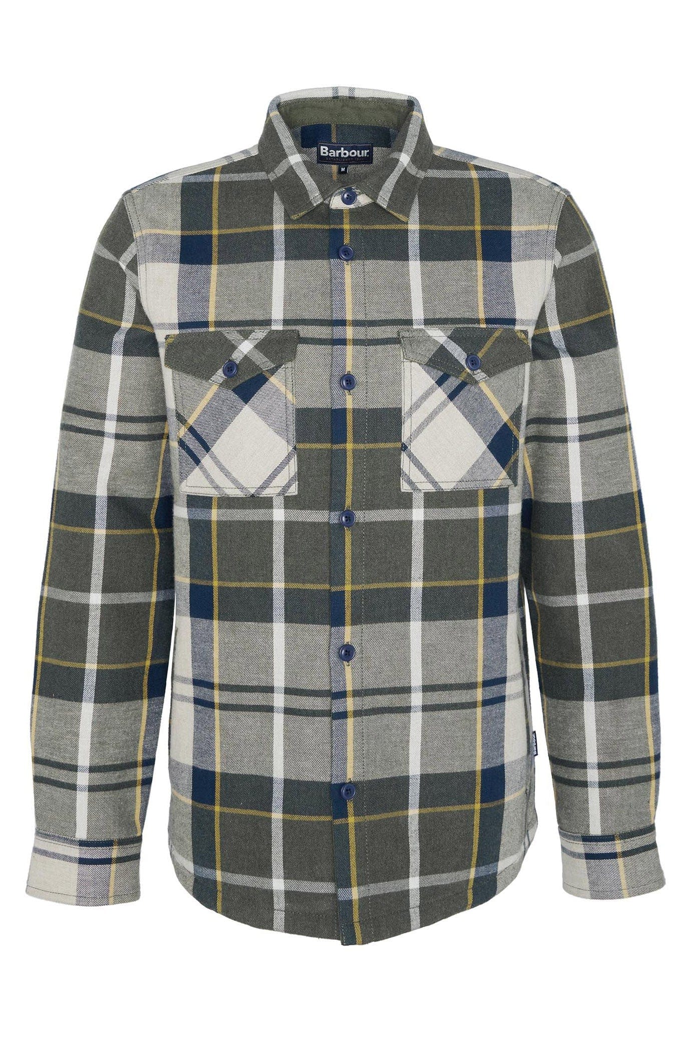 Barbour Cannich Overshirt - Forest Mist Tartan