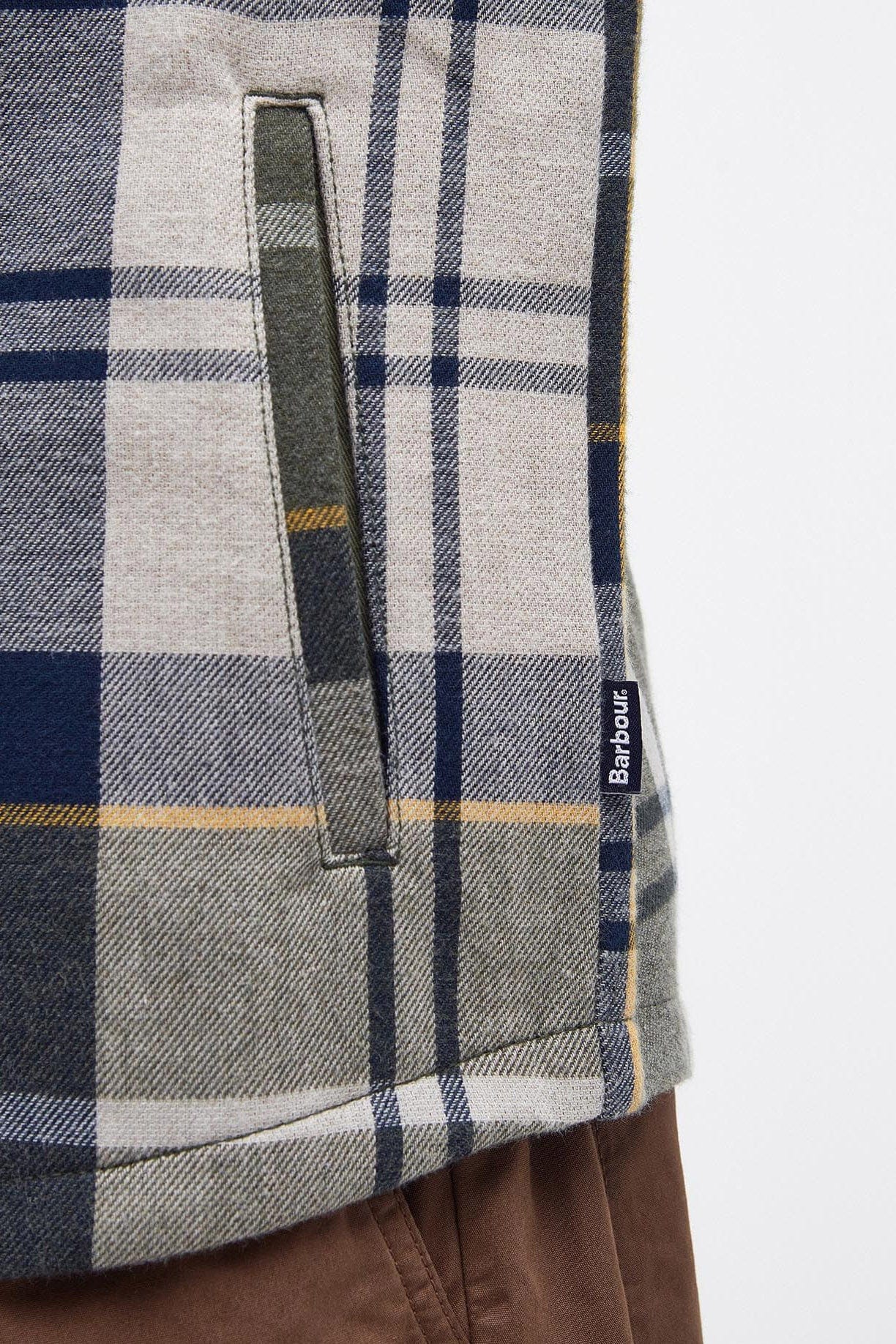 Barbour Cannich Overshirt - Forest Mist Tartan