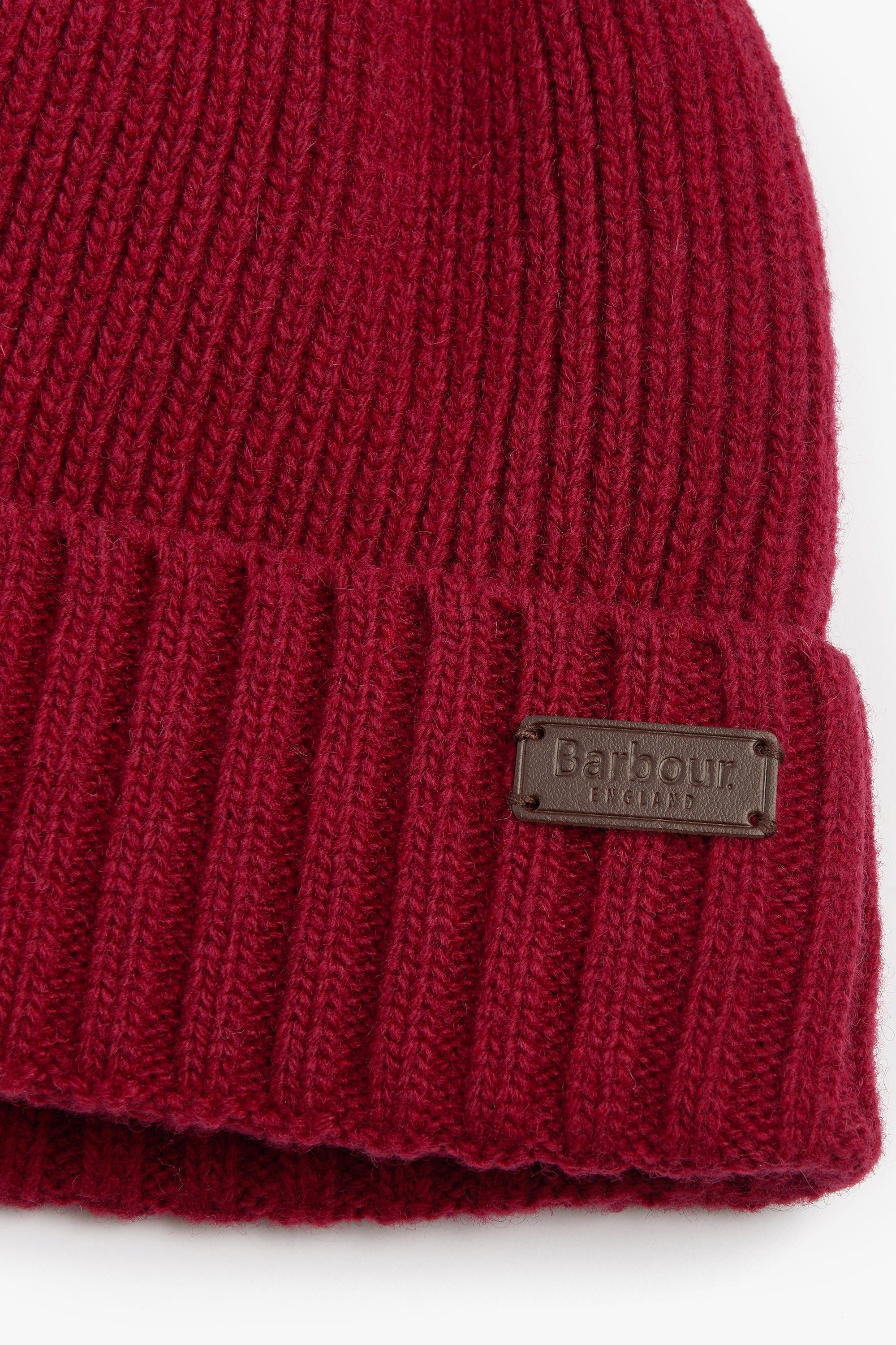 Barbour Carlton Beanie - Cranberry MHA0449_RE75_OS