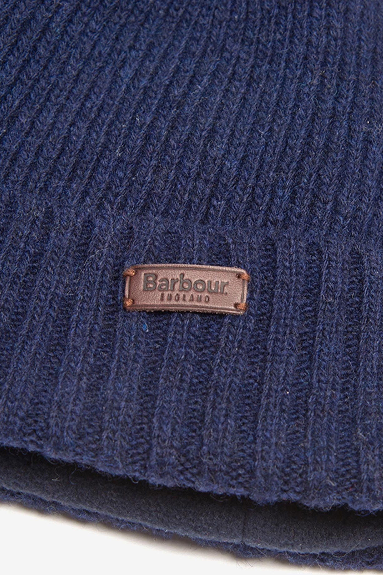 Barbour Carlton Beanie - Navy MHA0449_NY31_OS