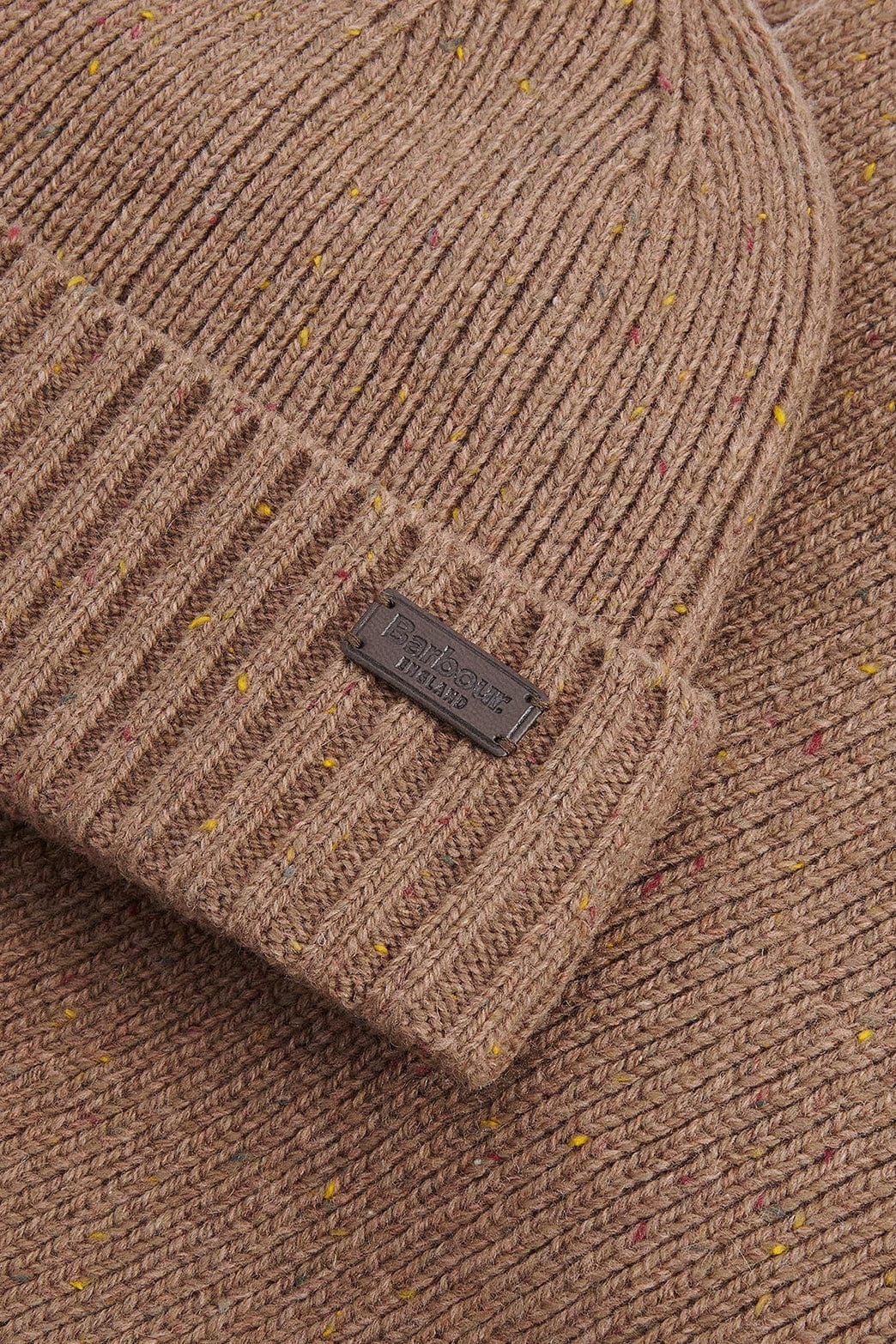 Barbour Carlton Fleck Beanie & Scarf Gift Set - Sandstone MGS0047_BE31_OS
