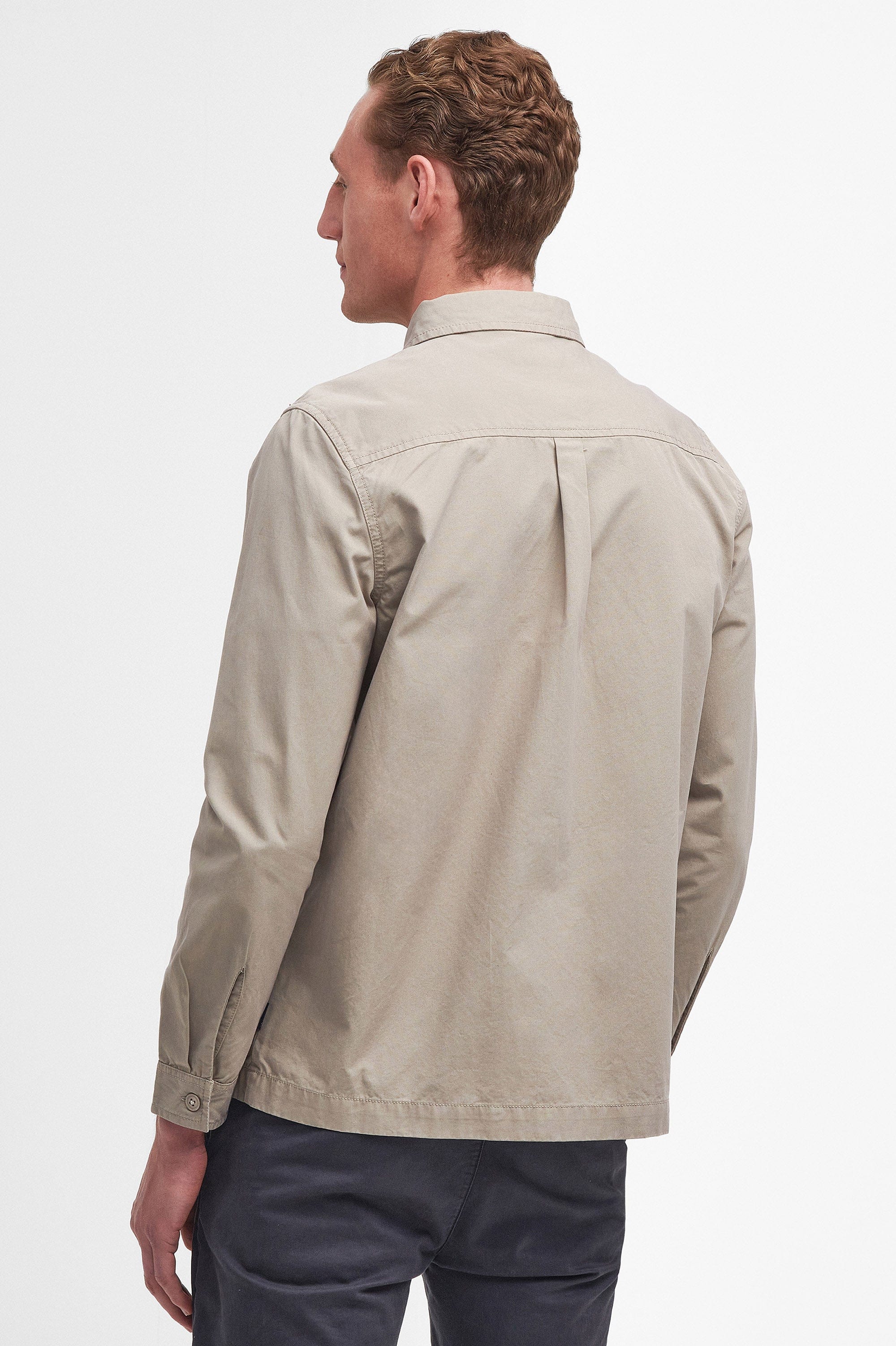 Barbour Castlebay Overshirt - Concrete