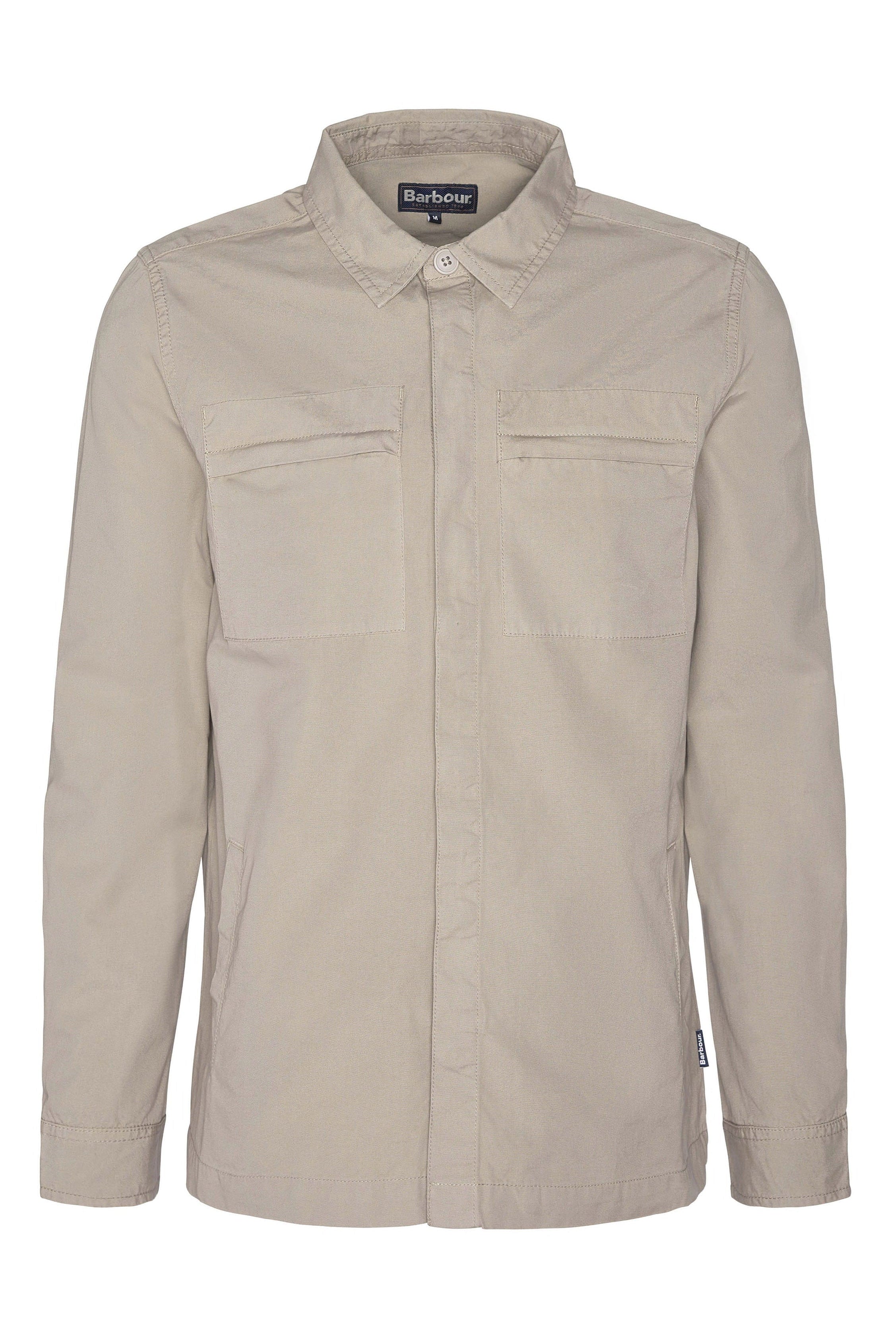 Barbour Castlebay Overshirt - Concrete