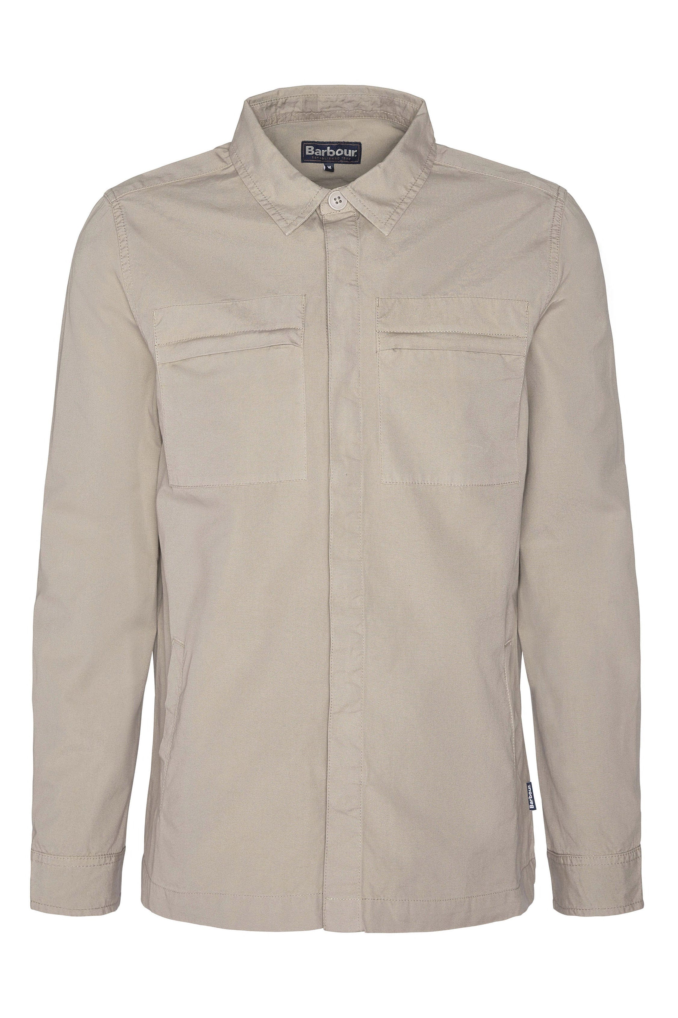 Barbour Castlebay Overshirt - Concrete