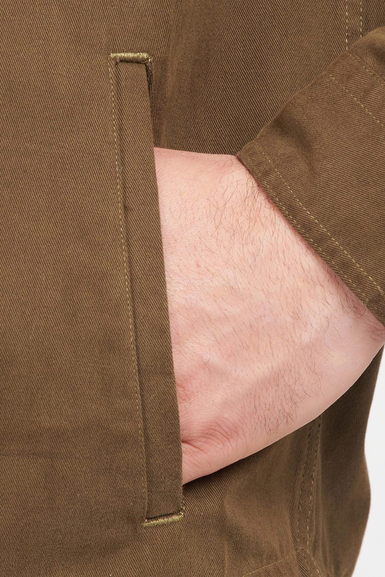 Barbour Catbell Overshirt - Dark Olive