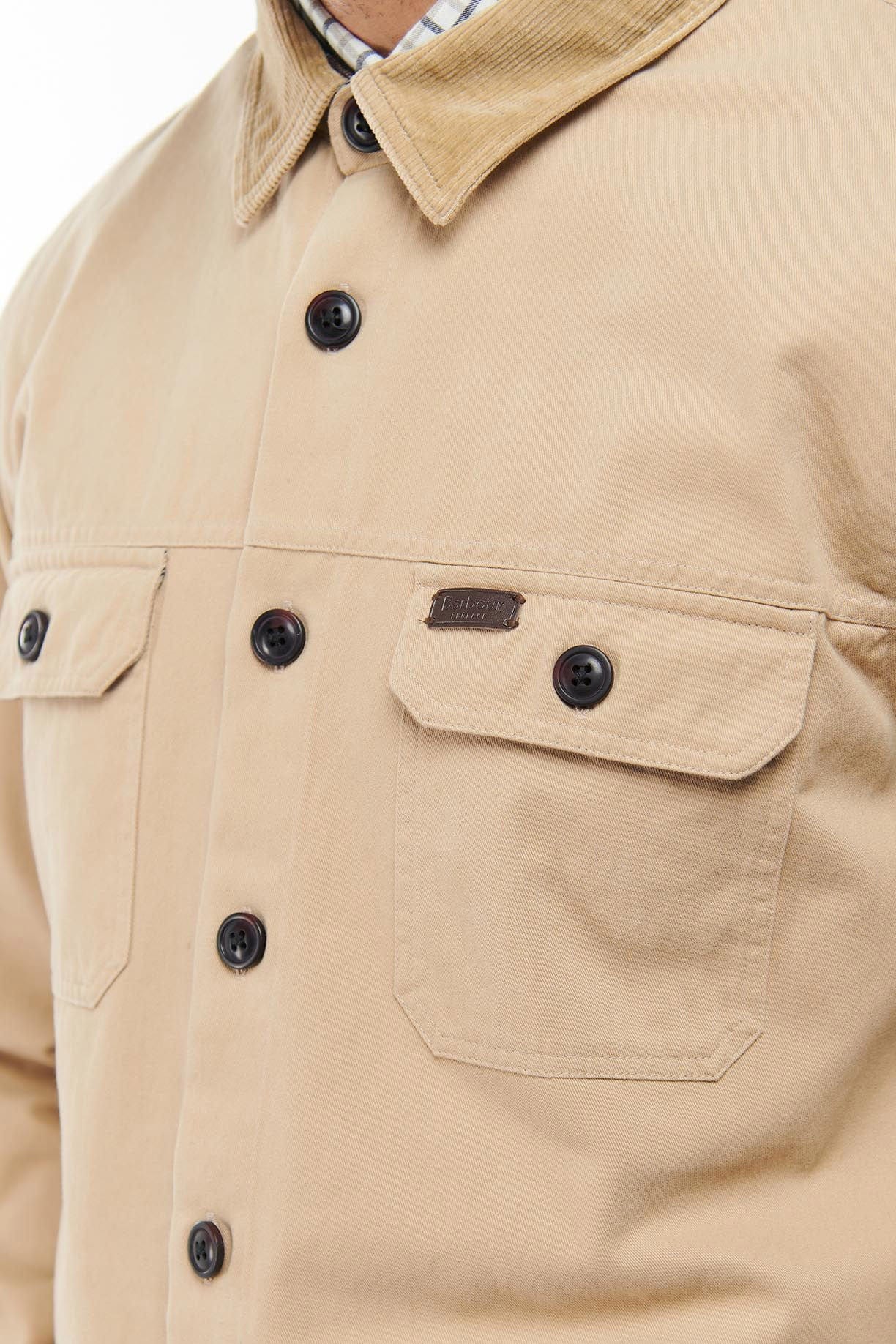 Barbour Catbell Overshirt - Light Stone