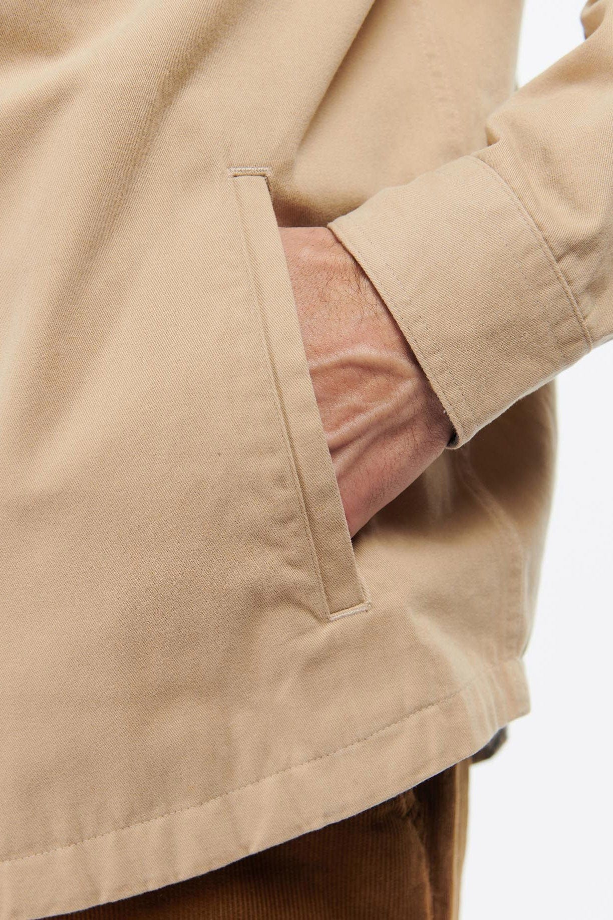 Barbour Catbell Overshirt - Light Stone