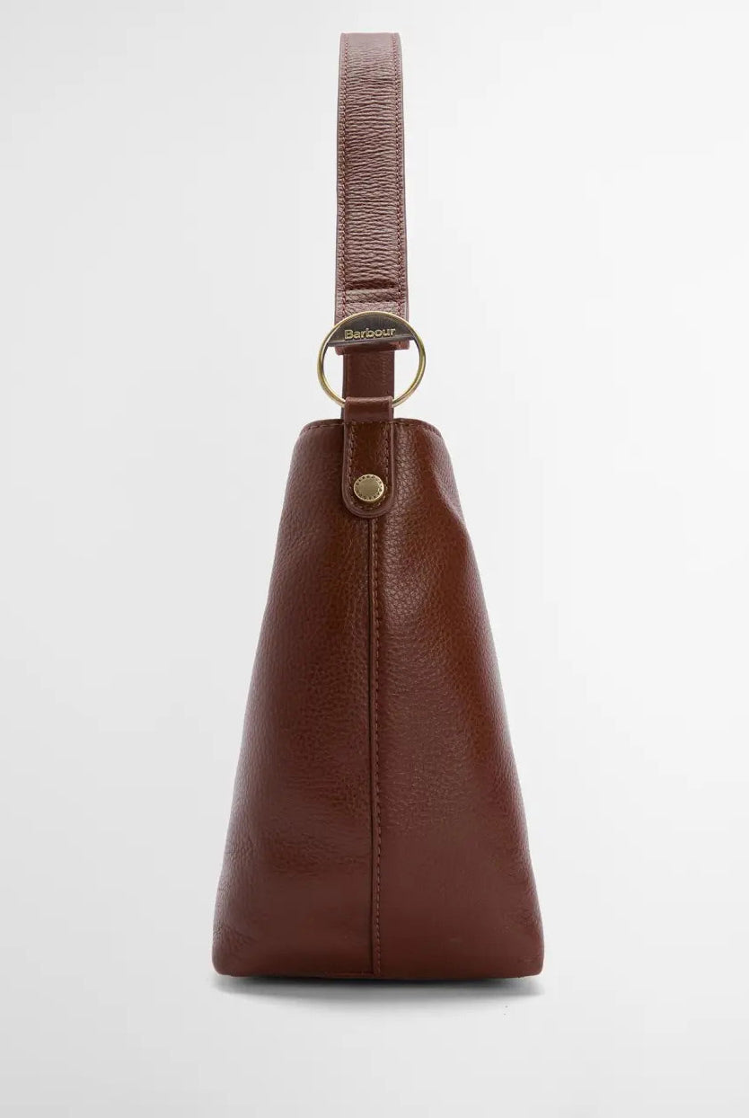 Barbour Cedar Leather Bucket Bag - Brown LBA0488_BR11_OS