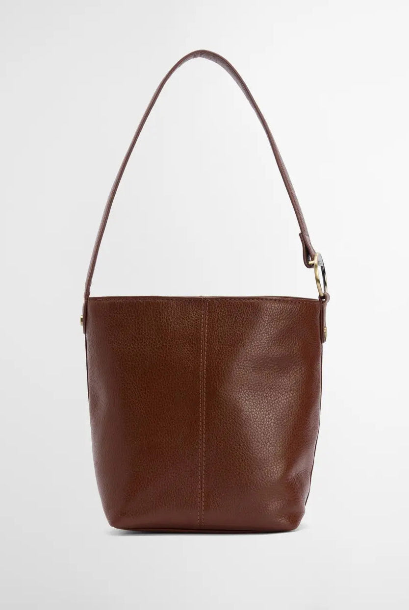 Barbour Cedar Leather Bucket Bag - Brown LBA0488_BR11_OS