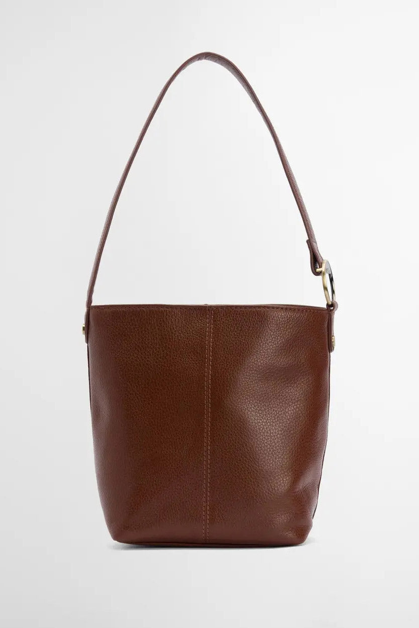 Barbour Cedar Leather Bucket Bag - Brown LBA0488_BR11_OS