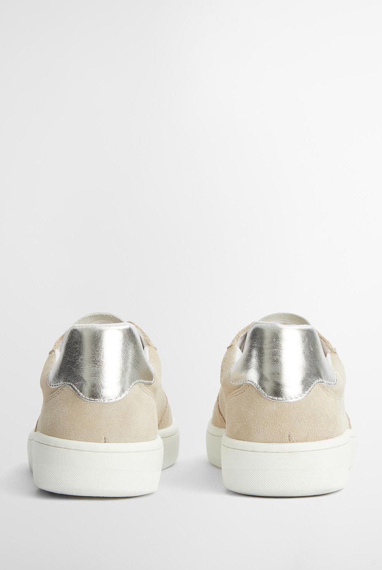 Barbour Celeste Trainers - Beige/Silver