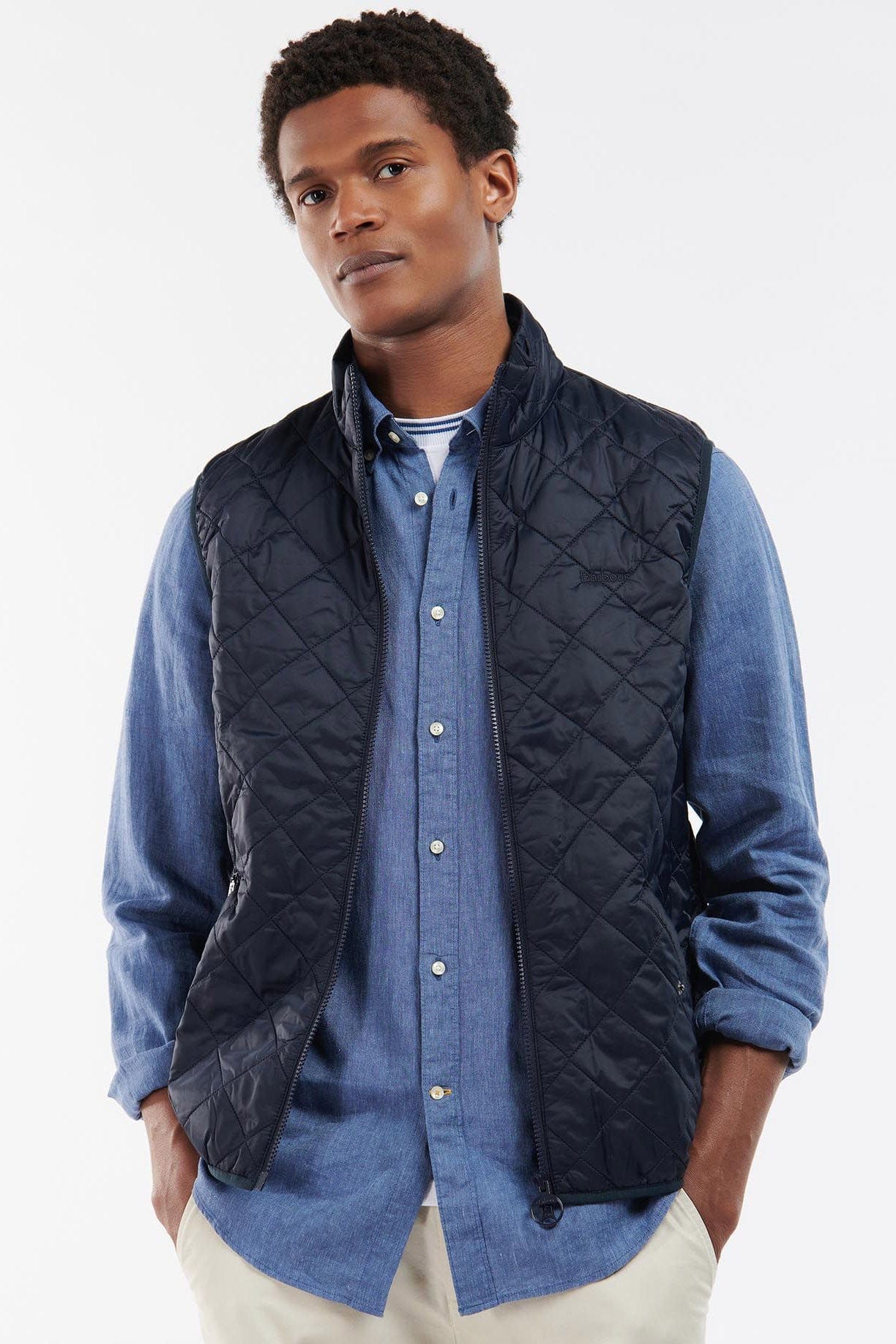 Barbour Chelsea Gilet - Navy