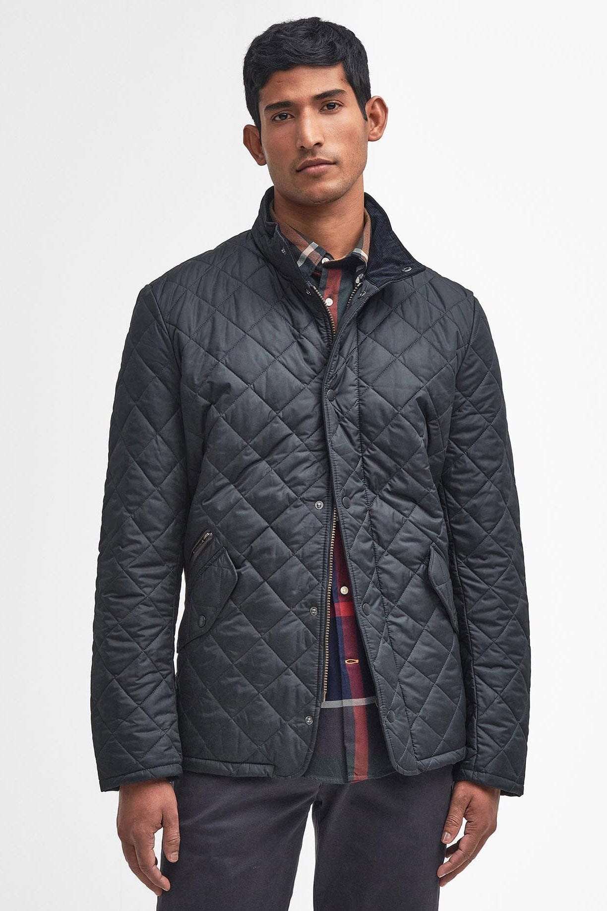 Barbour Chelsea Sportsquilt Jacket - Navy
