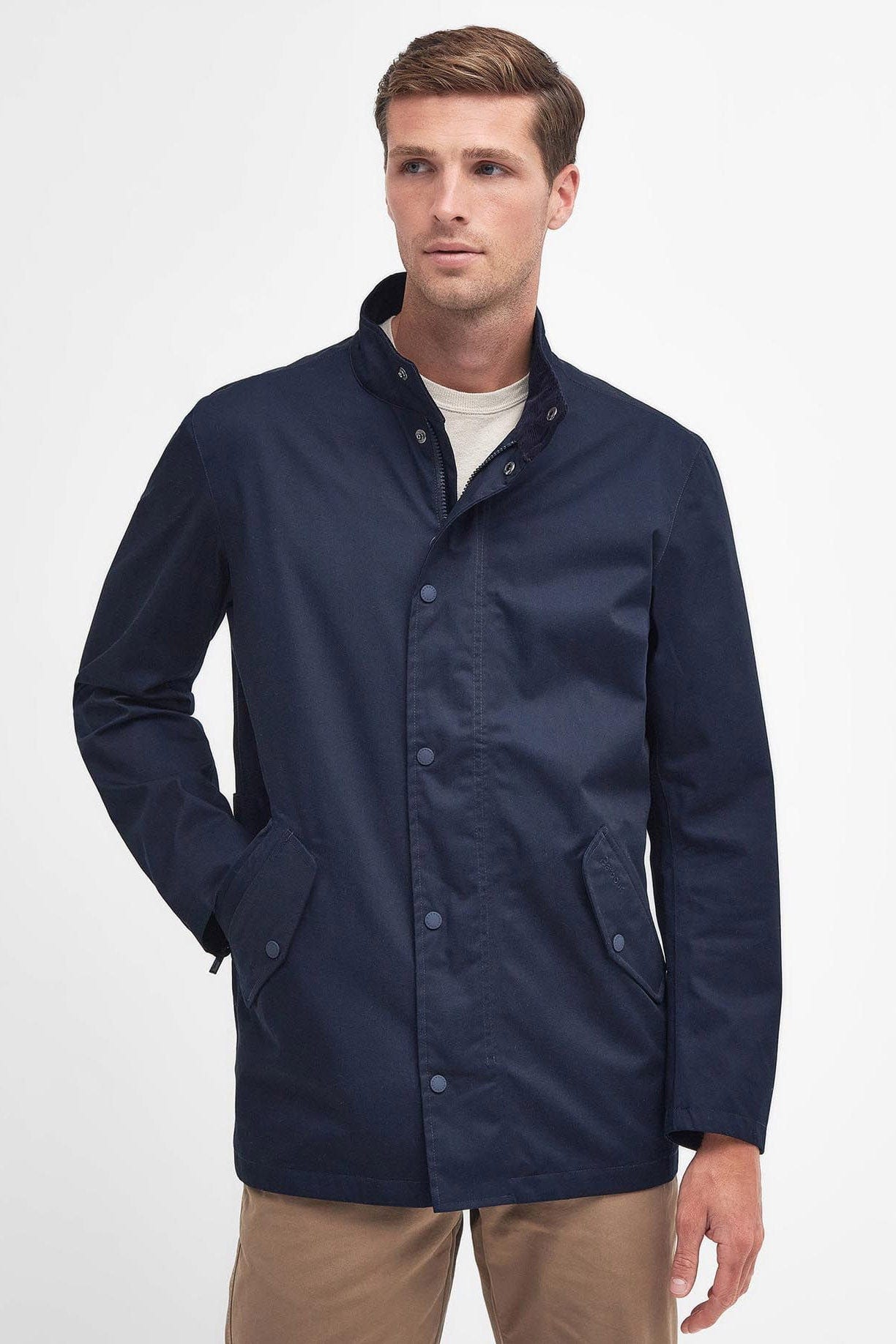 Barbour City Chelsea Waterproof Jacket - Navy
