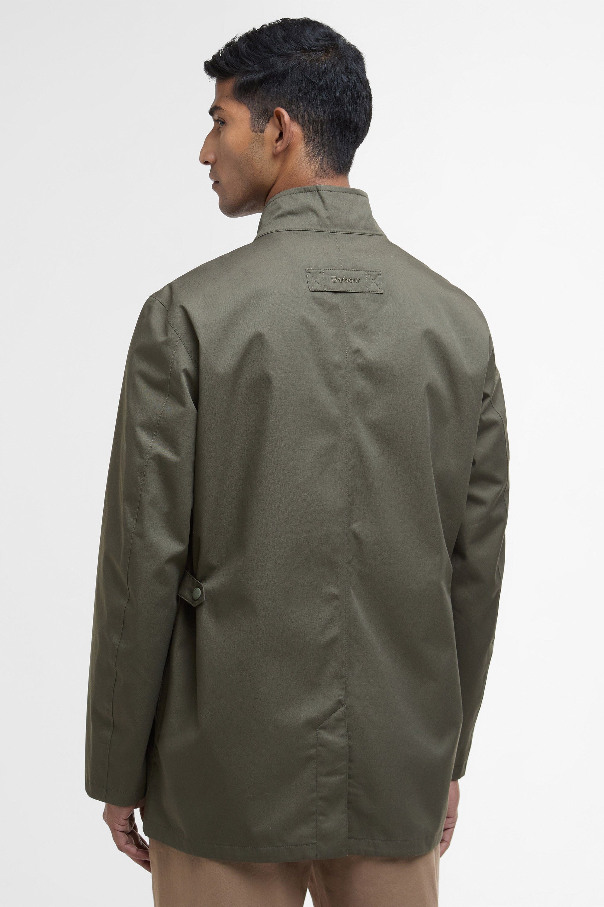 Barbour City Chelsea Waterproof Jacket - Uniform Green/Bleached Pine