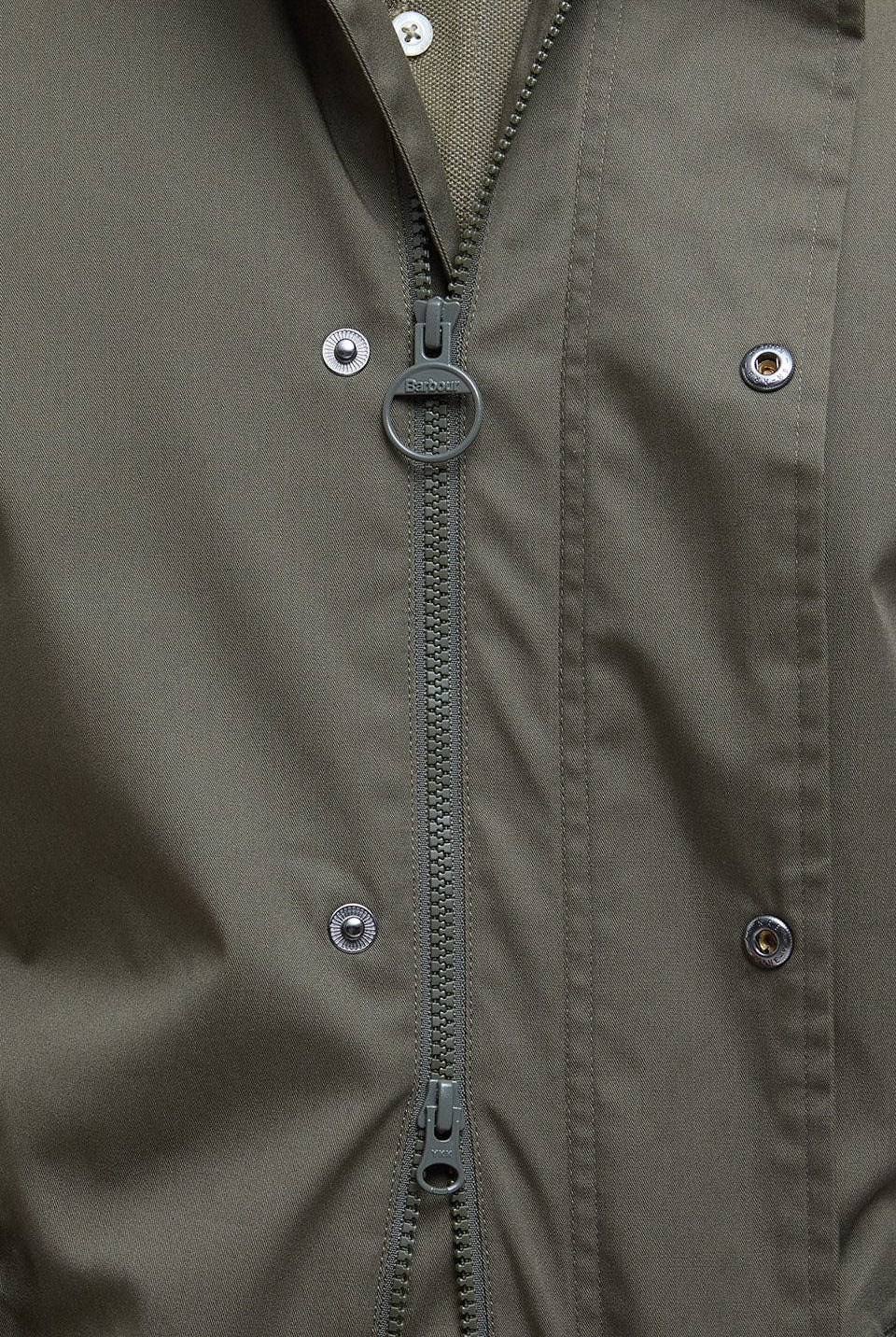 Barbour City Chelsea Waterproof Jacket - Uniform Green/Bleached Pine
