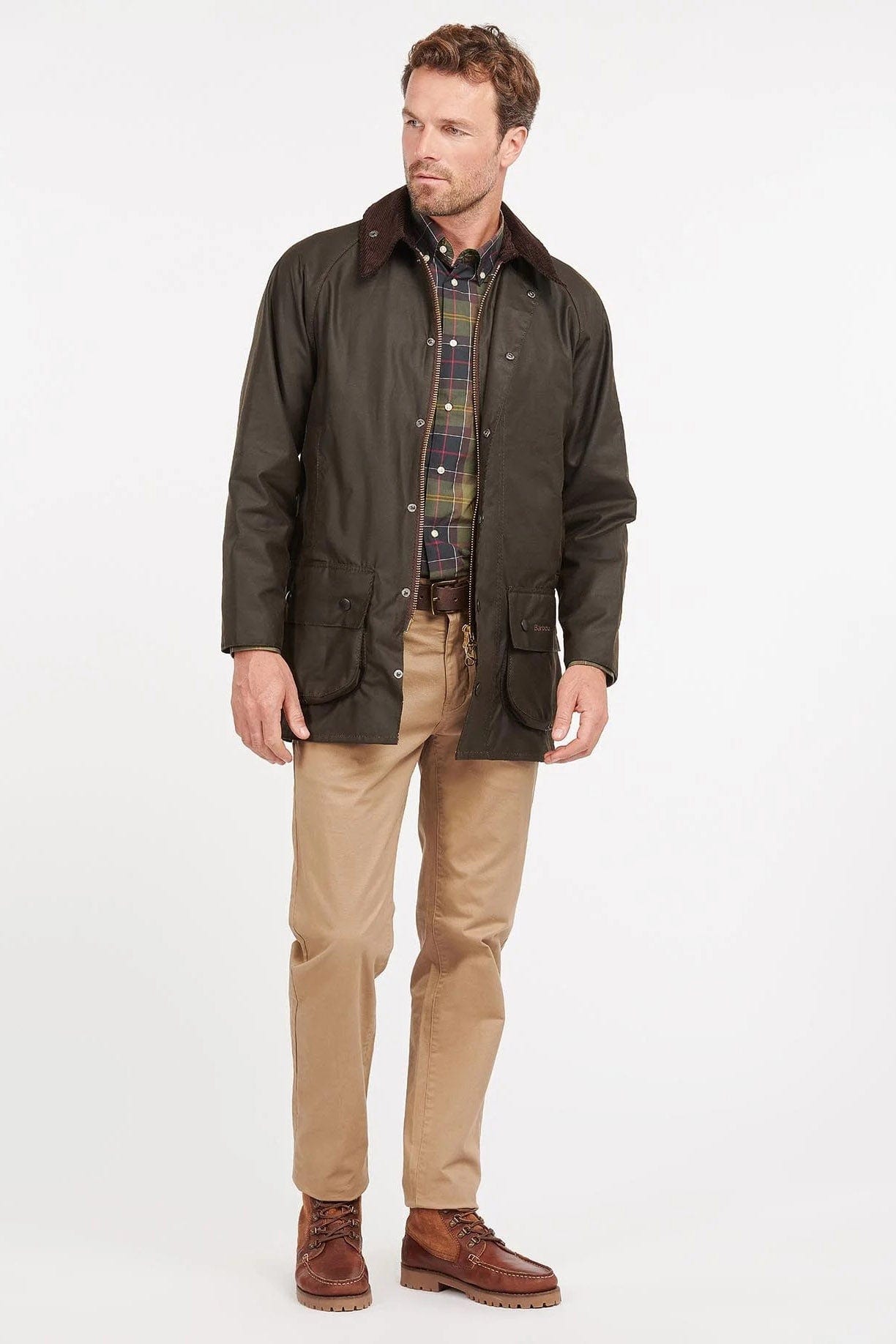 Barbour Classic Beaufort Wax Jacket - Olive