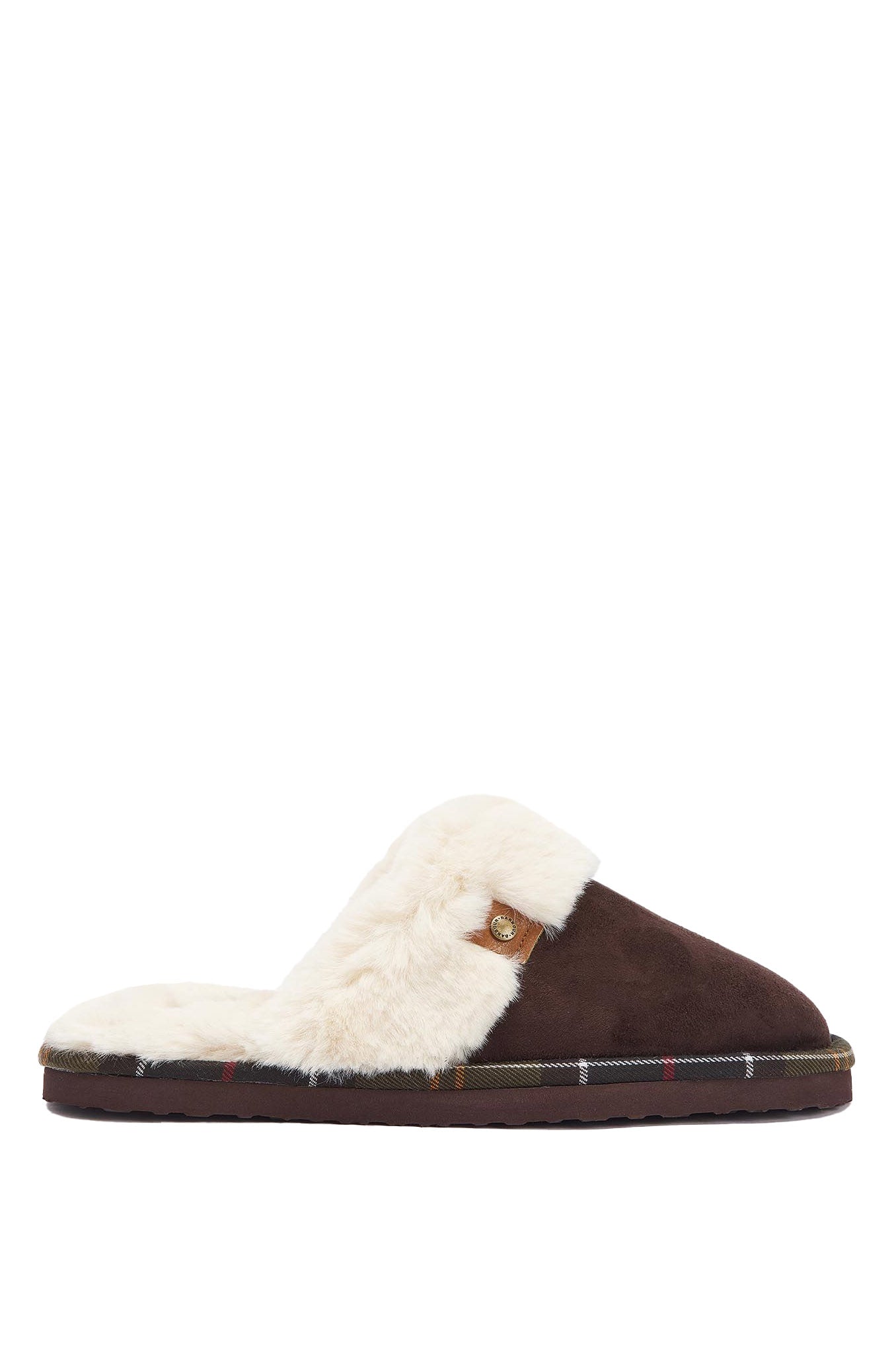 Barbour Claudia Mule Slipper - Brown