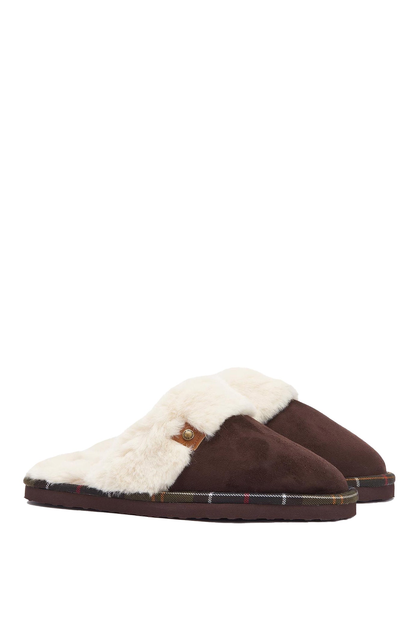 Barbour Claudia Mule Slipper - Brown