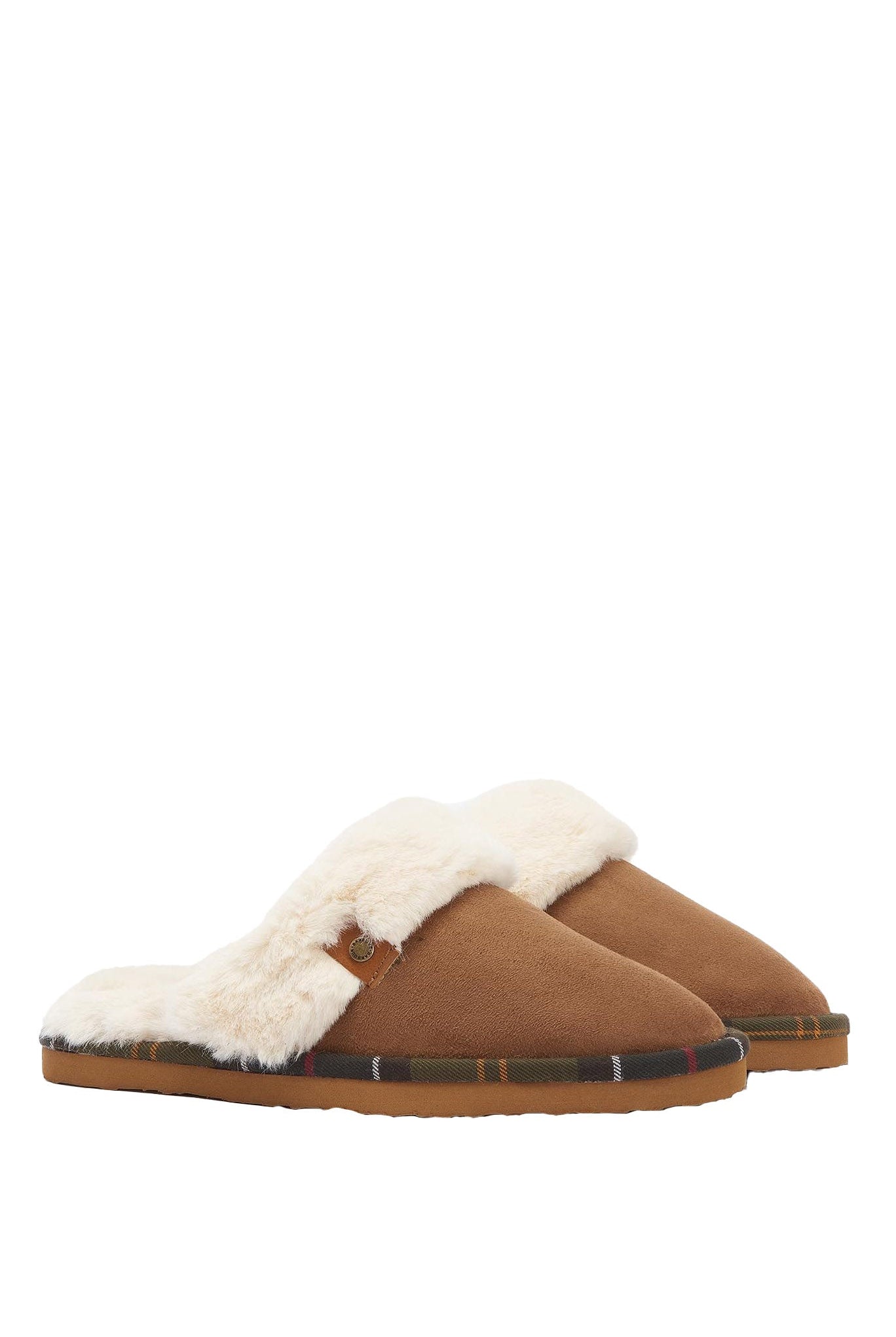 Barbour Claudia Mule Slipper - Camel