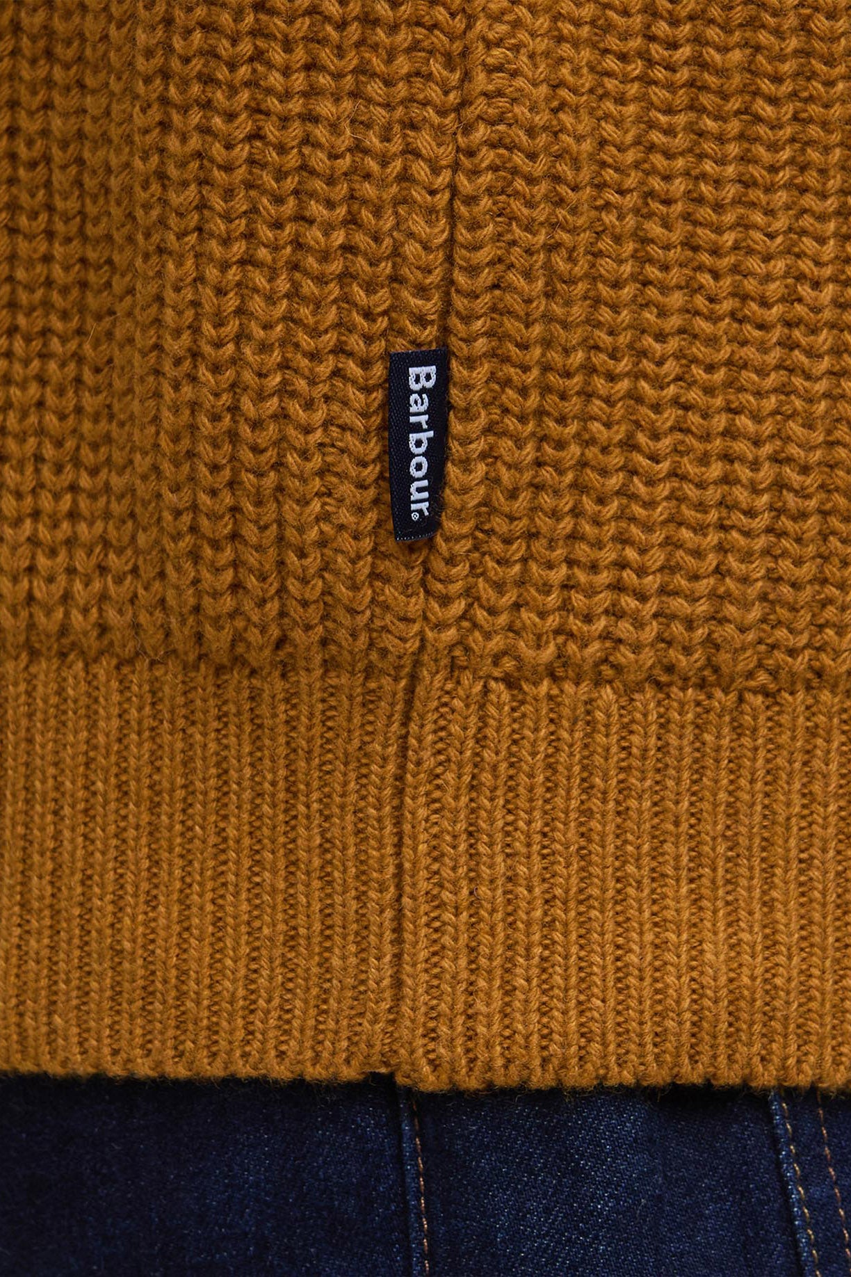 Barbour Cleveland Crew Neck Jumper - Copper
