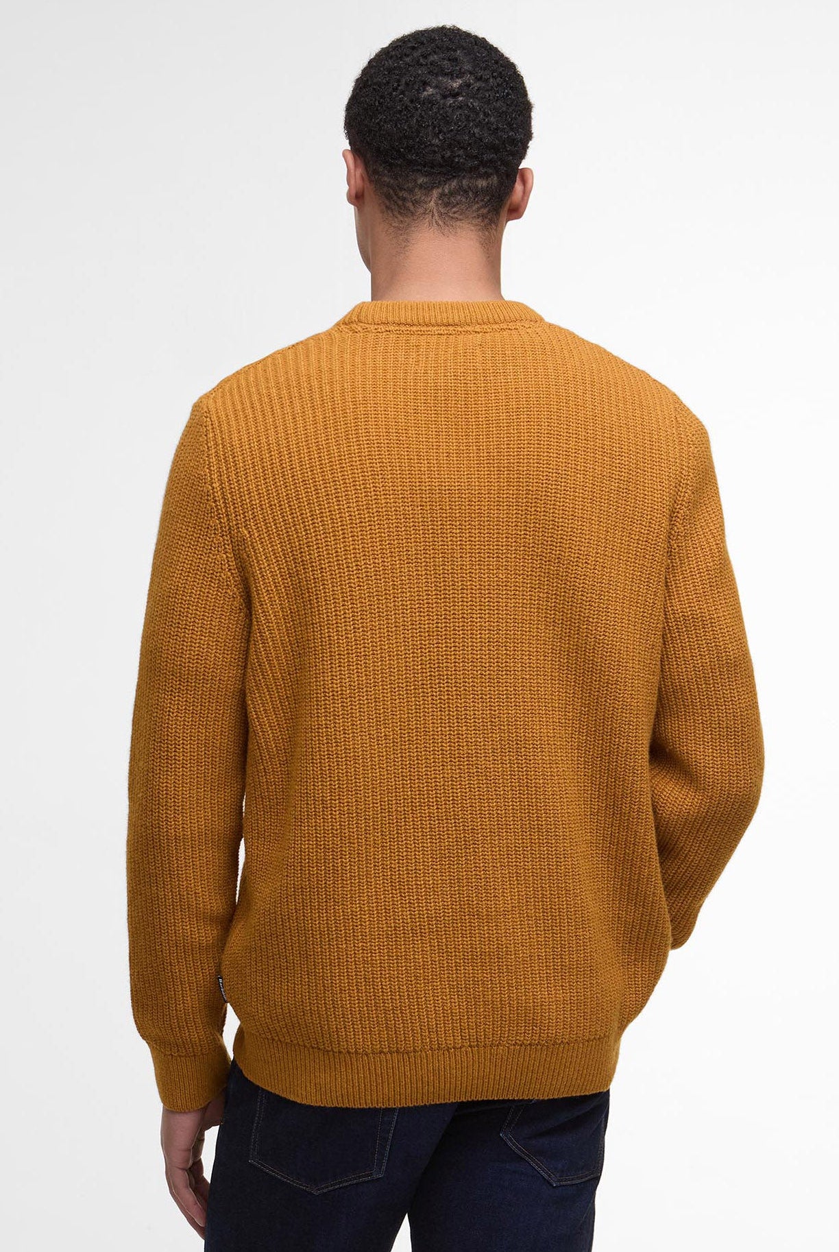 Barbour Cleveland Crew Neck Jumper - Copper