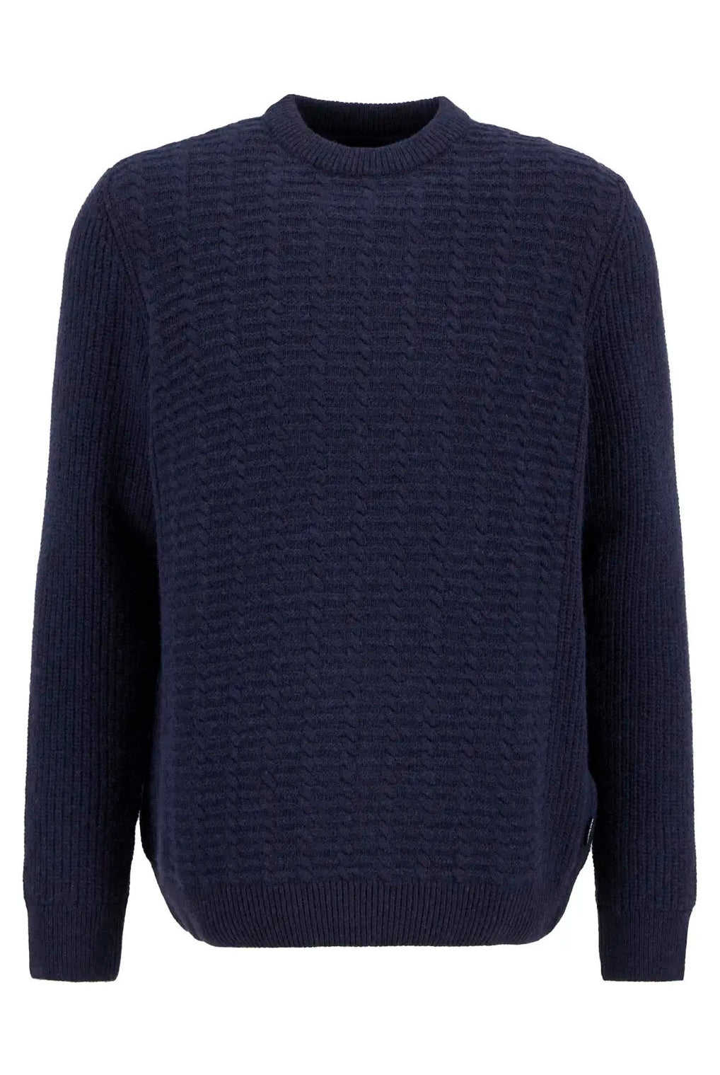 Barbour Cleveland Crew Neck Jumper - Navy