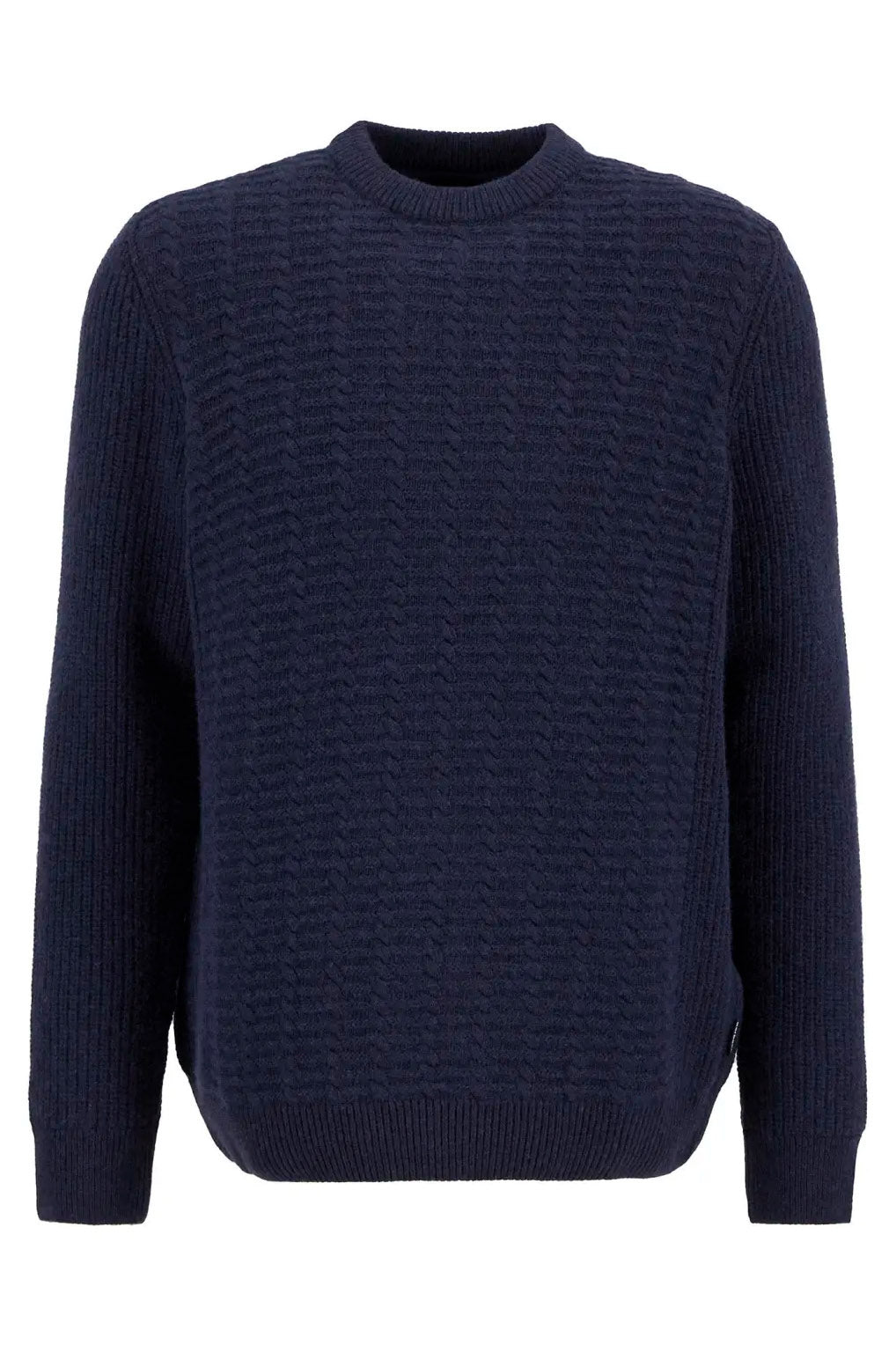 Barbour Cleveland Crew Neck Jumper - Navy