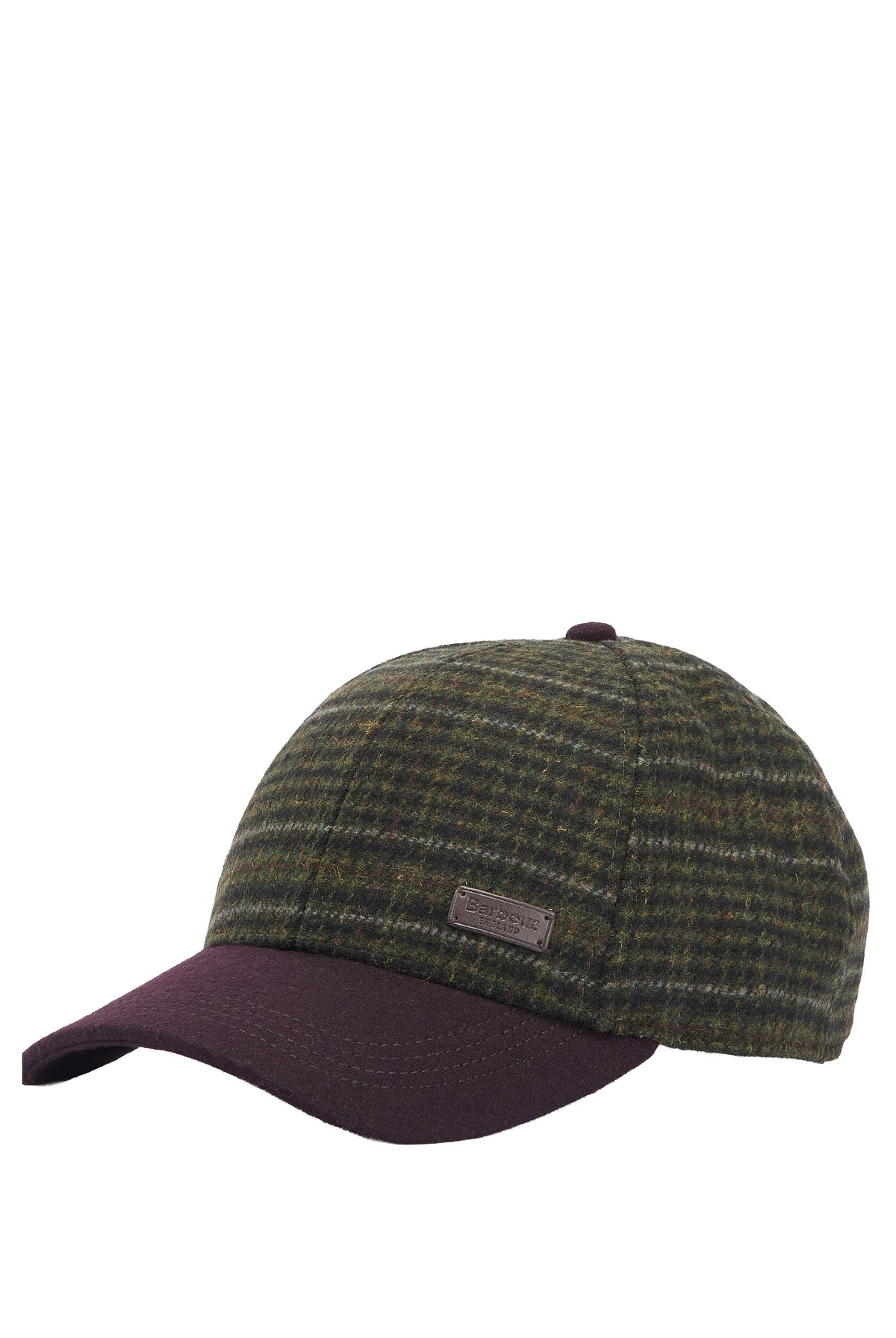 Barbour Clyde Cap - Brown/Olive Plaid MHA0867_BR51_OS