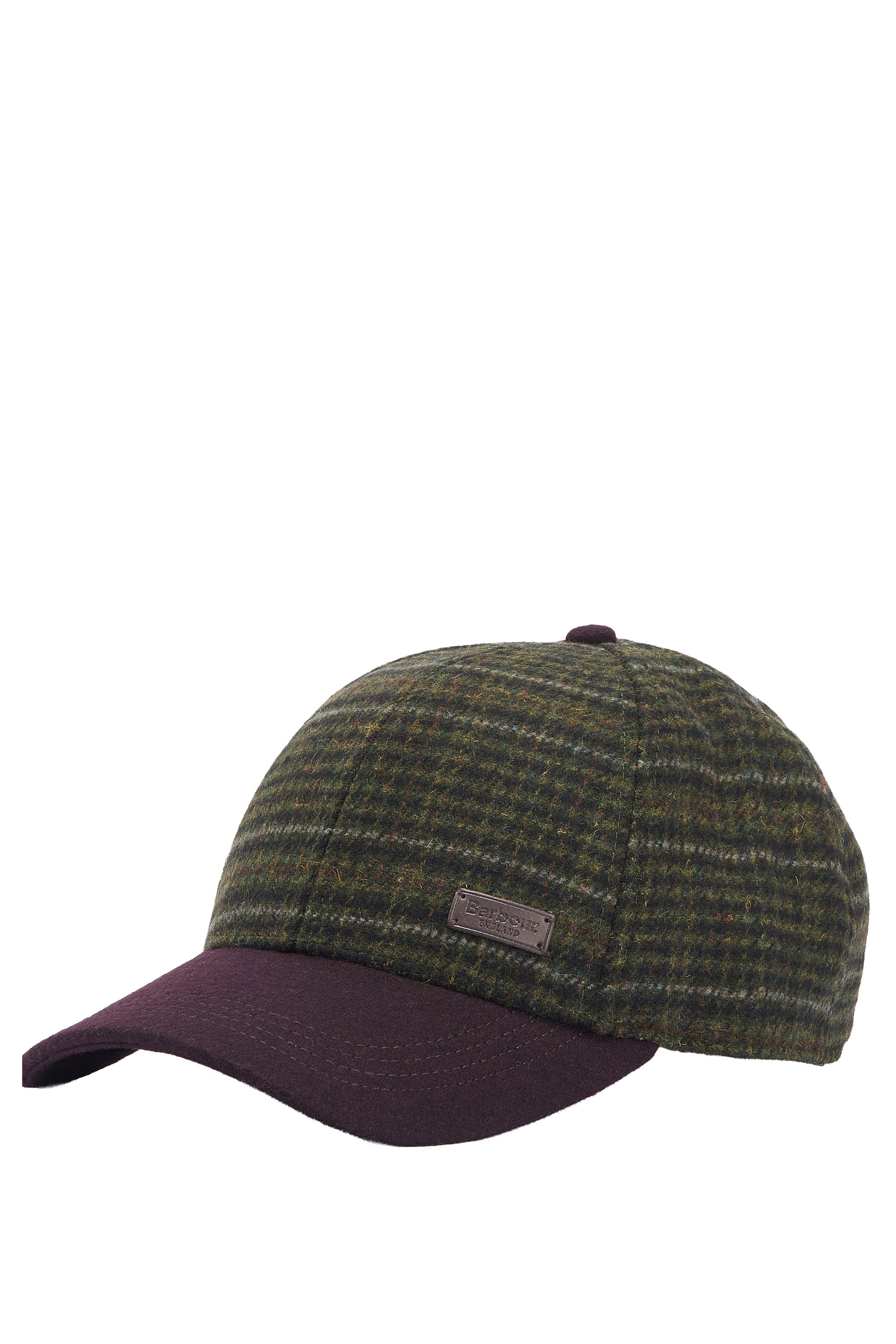 Barbour Clyde Cap - Brown/Olive Plaid MHA0867_BR51_OS