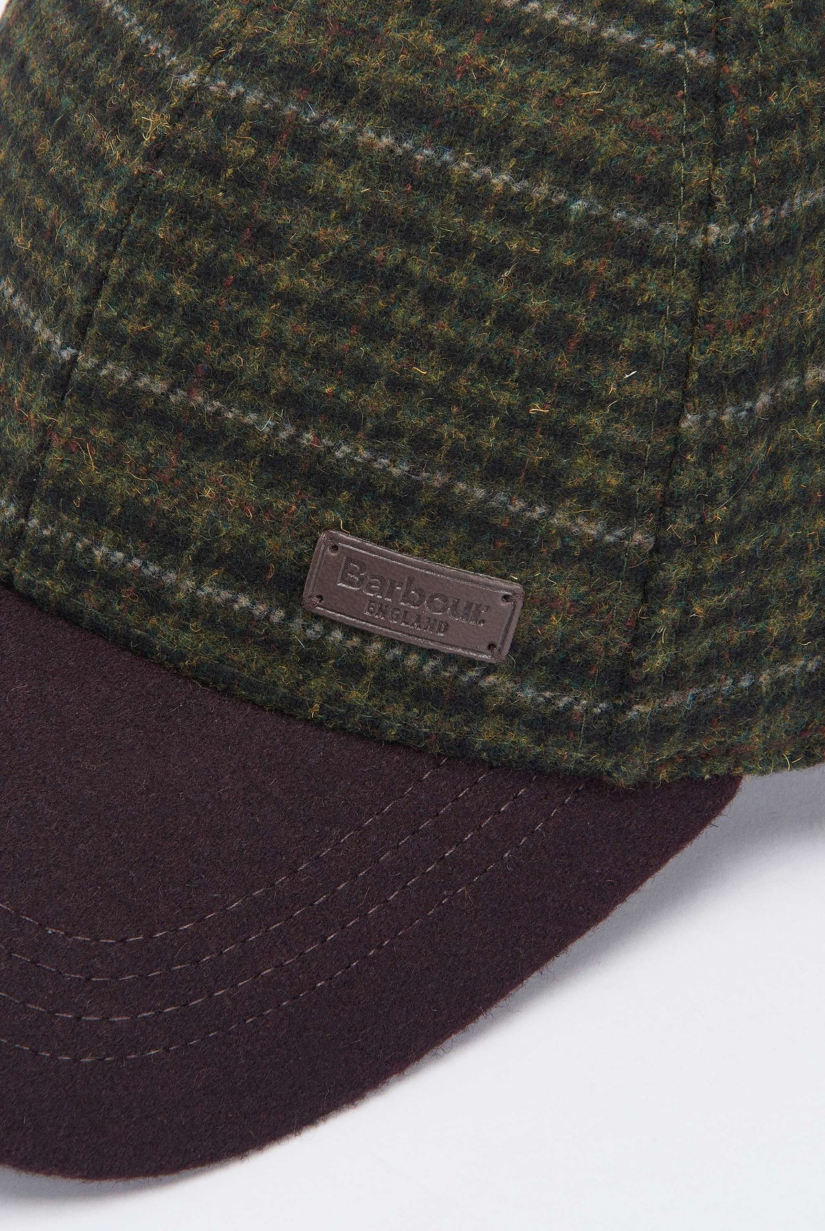 Barbour Clyde Cap - Brown/Olive Plaid MHA0867_BR51_OS