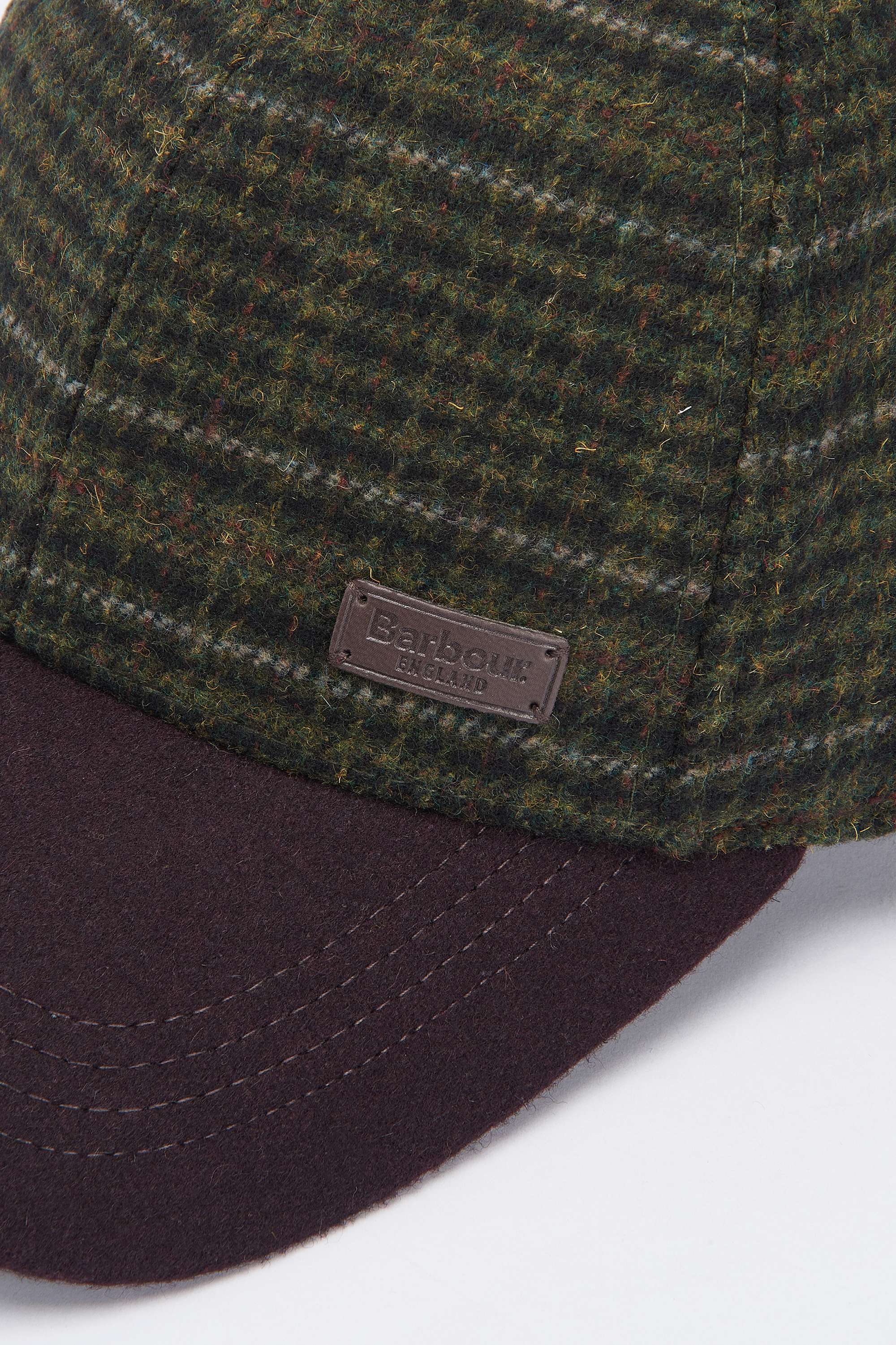 Barbour Clyde Cap - Brown/Olive Plaid MHA0867_BR51_OS