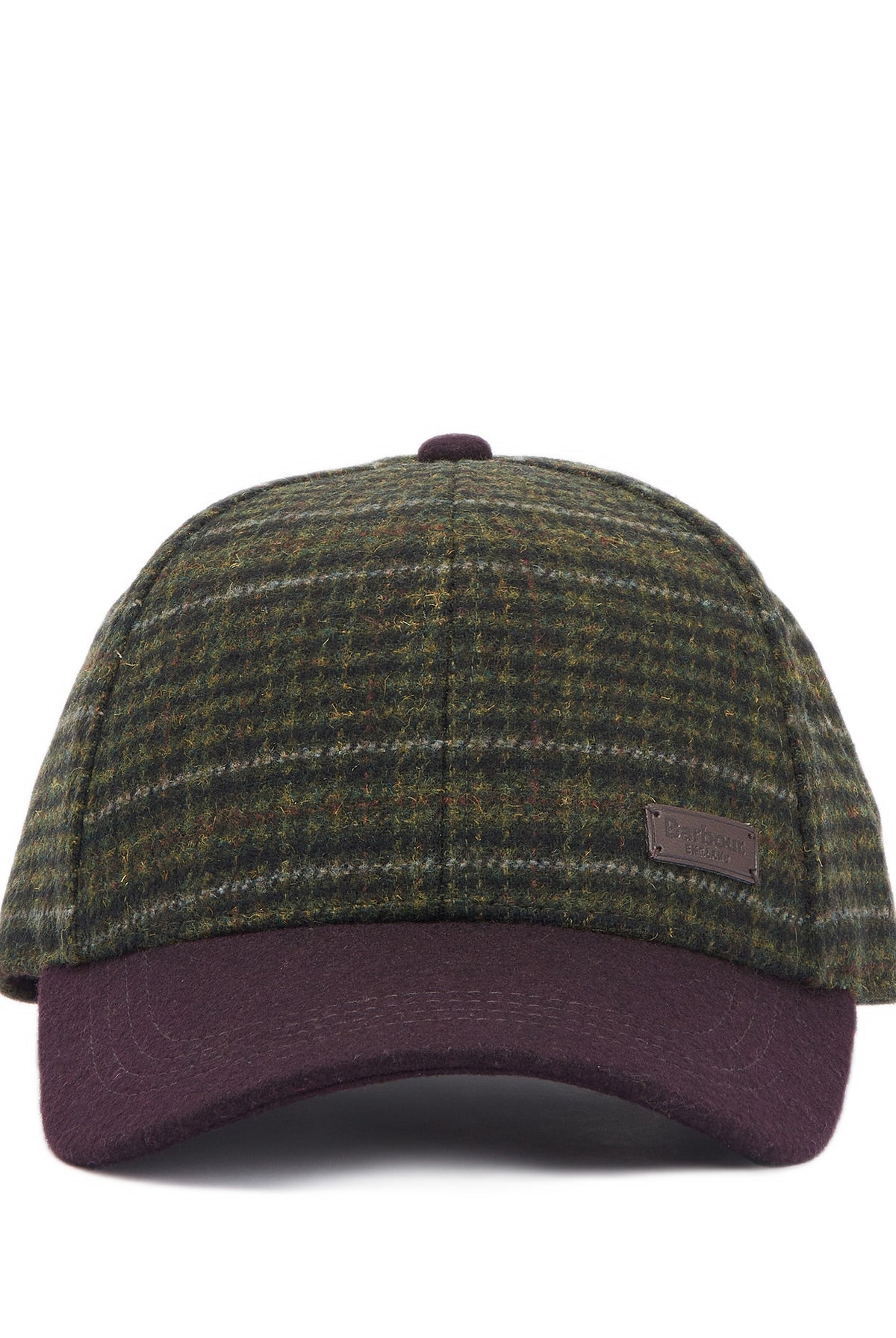 Barbour Clyde Cap - Brown/Olive Plaid MHA0867_BR51_OS