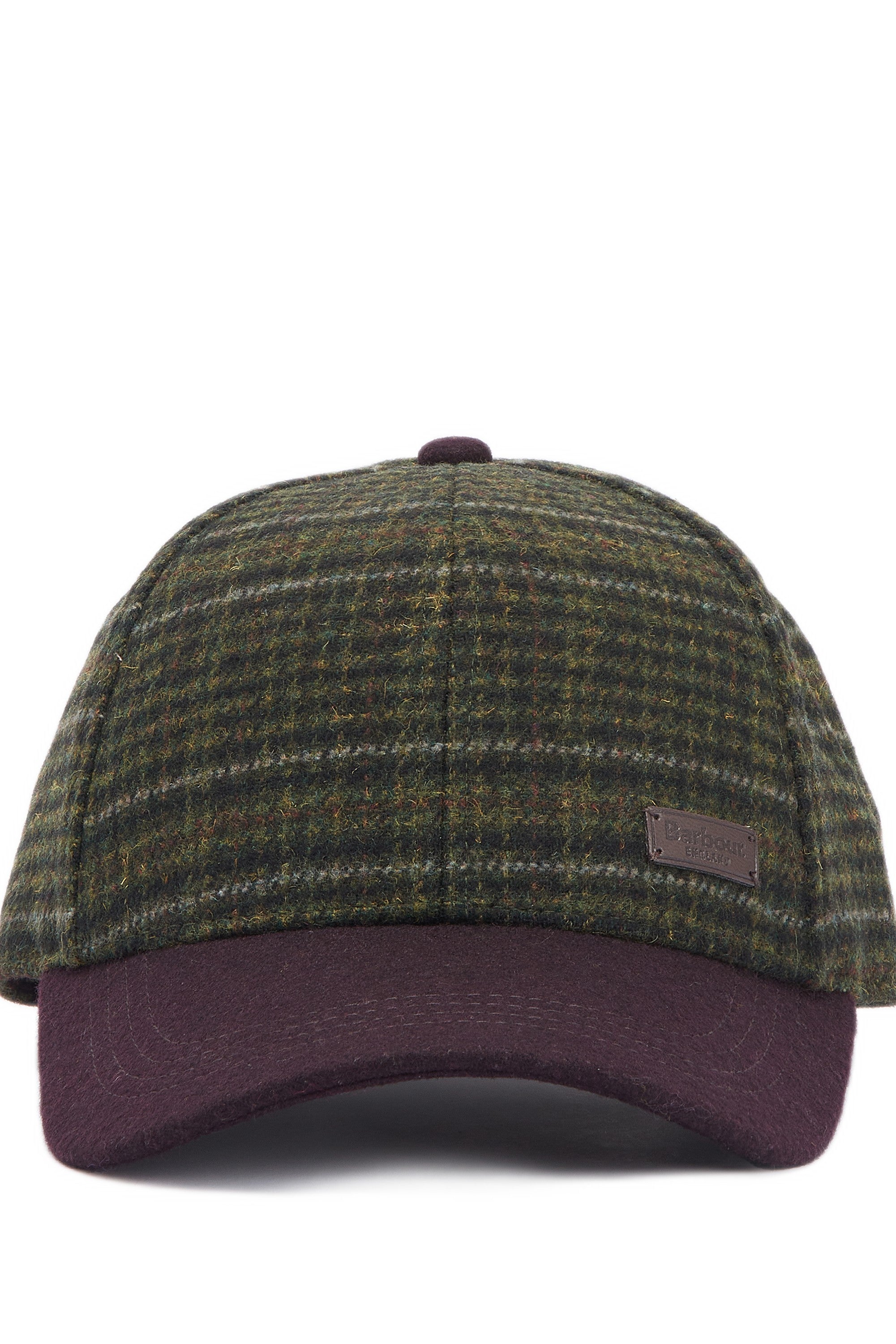 Barbour Clyde Cap - Brown/Olive Plaid MHA0867_BR51_OS