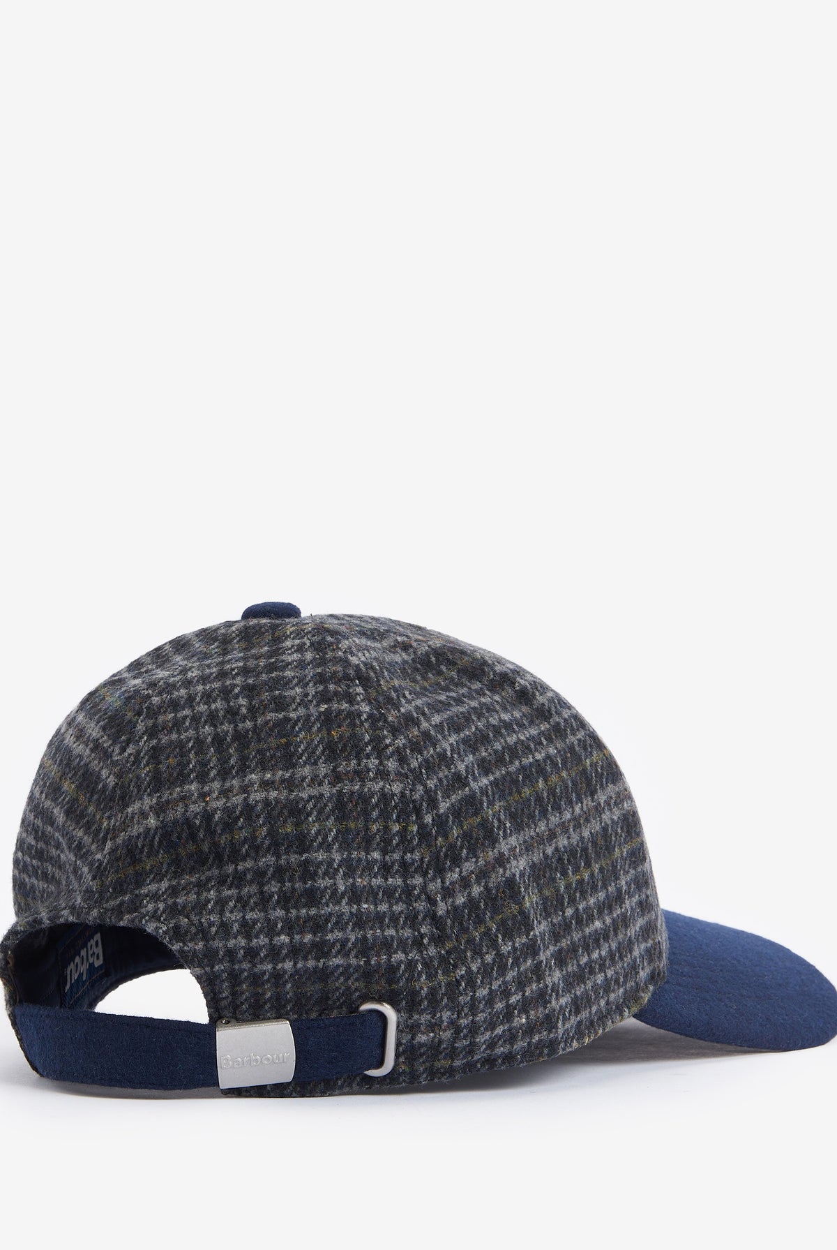 Barbour Clyde Cap - Navy/Grey Plaid MHA0867_NY91_OS